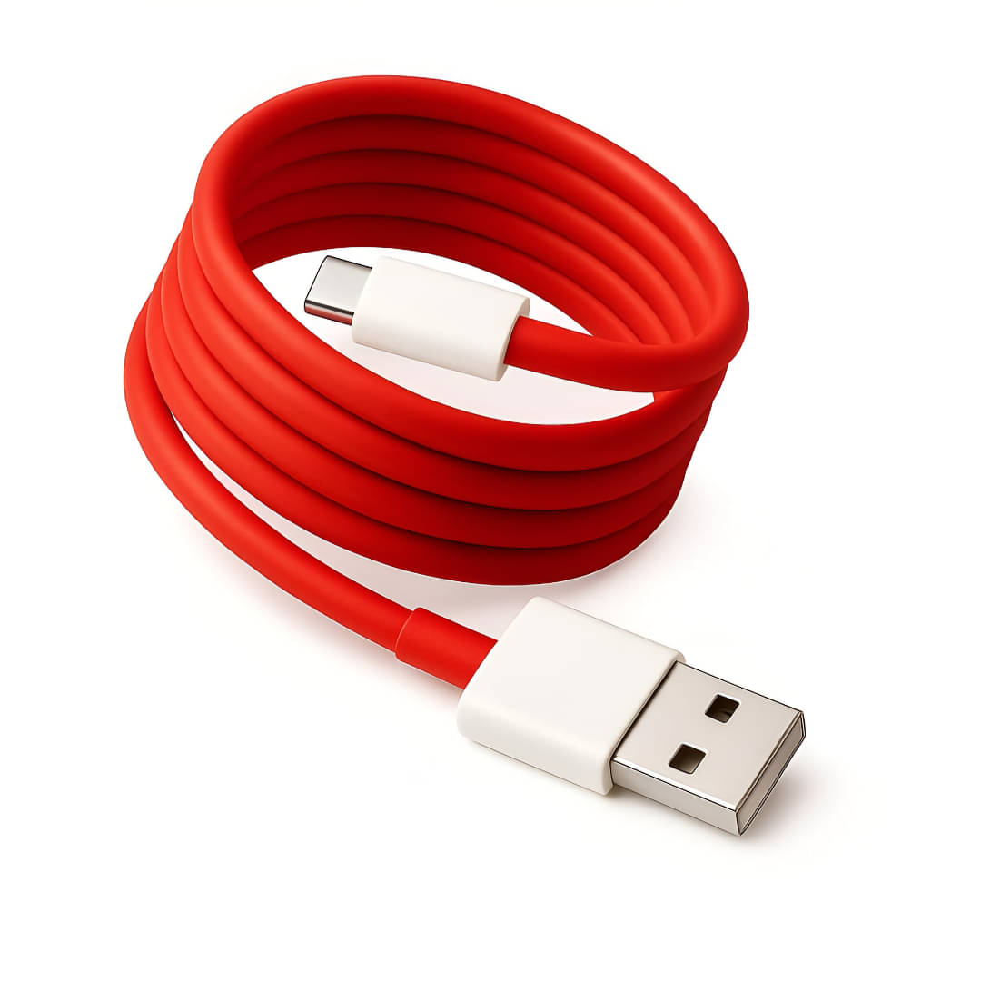    			Fast Charging USB to Type-C Cable – 100W Power Support, High-Speed Data Transfer, Durable Red Design, Compatible with All Type-C Devices, Ideal for Smartphones, Tablets, and Power Banks