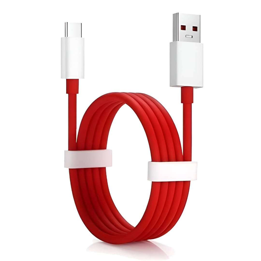     			Fast Charging USB to Type-C Cable – 100W Power Support, High-Speed Data Transfer, Durable Red Design, Compatible with All Type-C Devices, Ideal for Smartphones, Tablets, and Power Banks