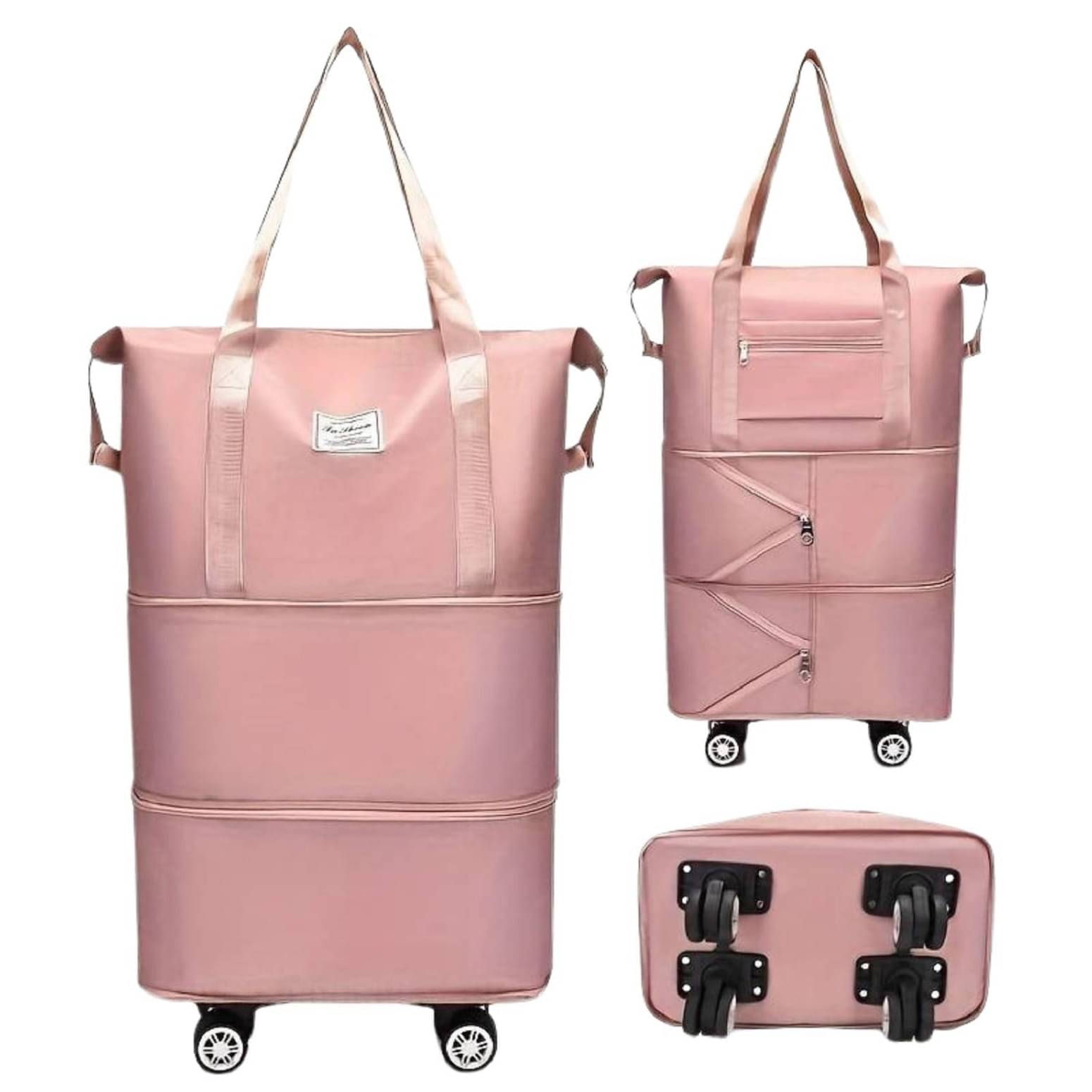     			HINGOL 54 Ltrs Multi Nylon Duffle Trolley