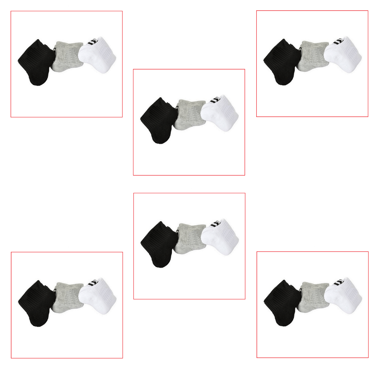    			Jiema Pack of 18 Men's Cotton Ankle Length Socks ( Multicolor )