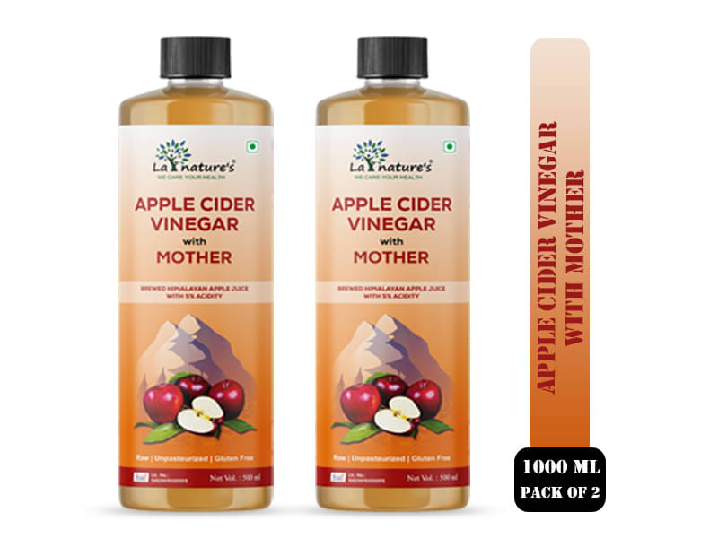 La Nature's Apple Cider Vinegar ( Pack of 2 )     			La Nature's Apple Cider Vinegar ( Pack of 2 )