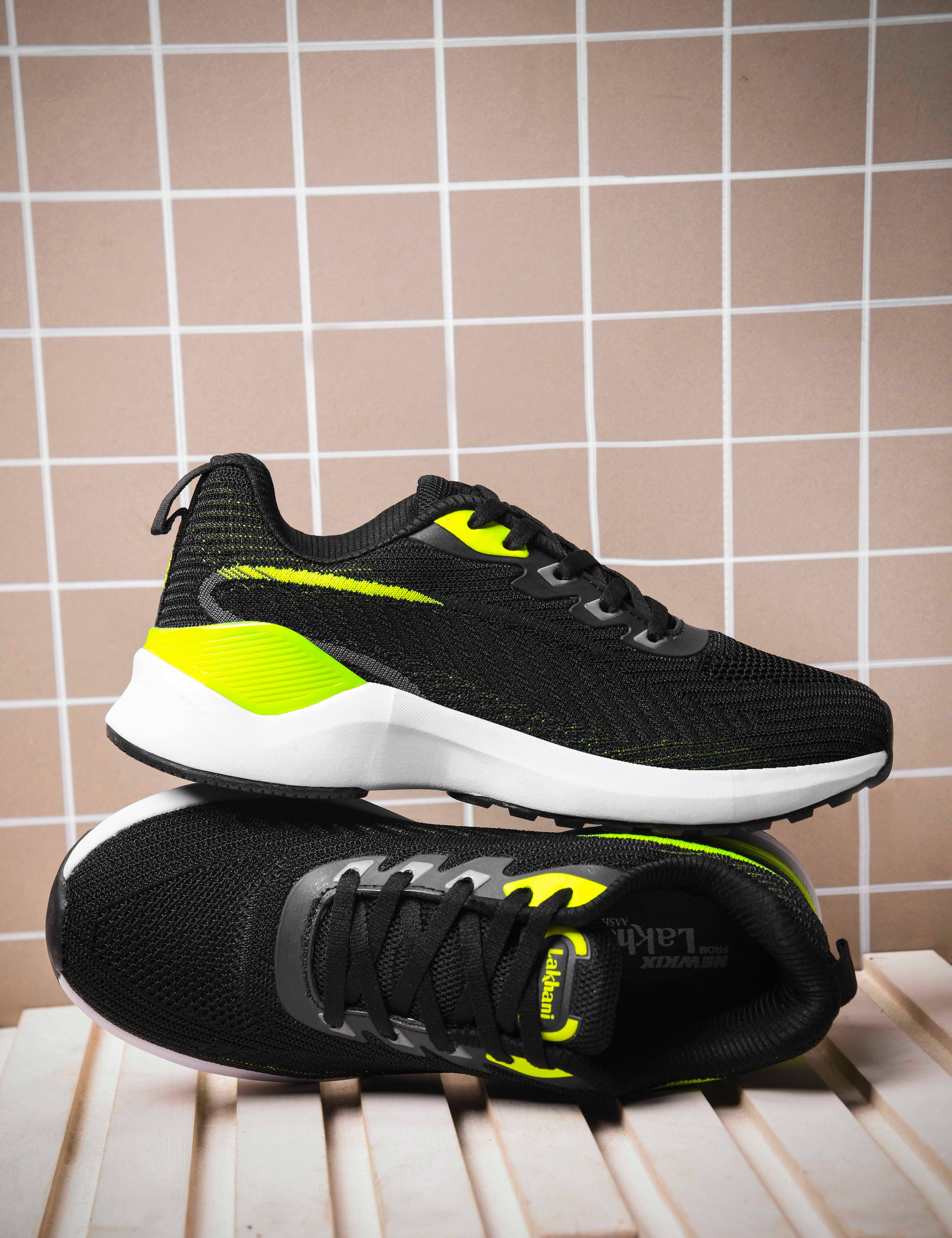     			Lakhani Aashirwad Ranger-09 Green Men's Sports Running Shoes