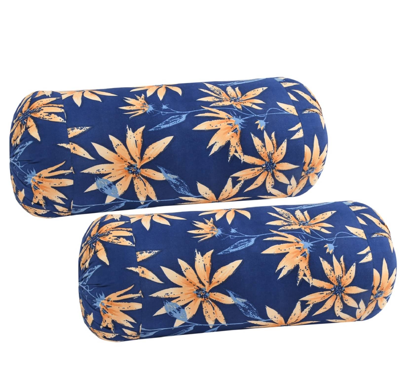 MAHALUXMI COLLECTION Set of 2 Polyester Bolster Covers MAHALUXMI COLLECTION Set of 2 Polyester Bolster Covers