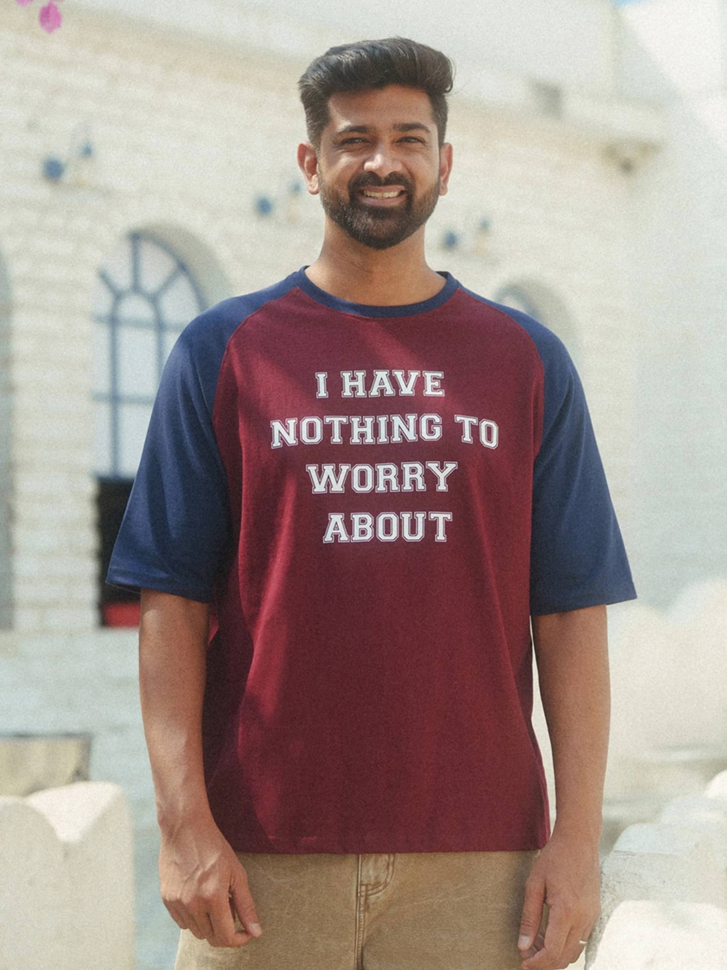 Maniac Men 100% Cotton Regular Fit Printed T-Shirt ( Maroon ) Maniac Men 100% Cotton Regular Fit Printed T-Shirt ( Maroon )