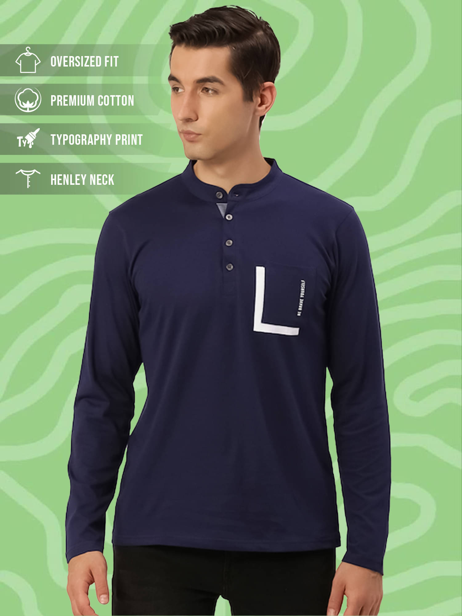 Maniac Men 100% Cotton Slim Fit Solid T-Shirt ( Navy Blue )     			Maniac Men 100% Cotton Slim Fit Solid T-Shirt ( Navy Blue )