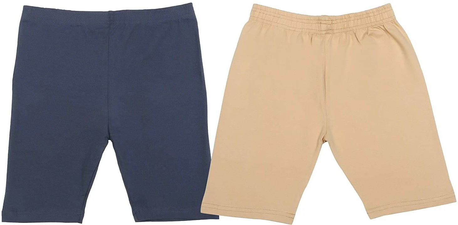     			NIORT FASHION Pack of 2 Girls Cotton Shorts ( Multicolor 1 )
