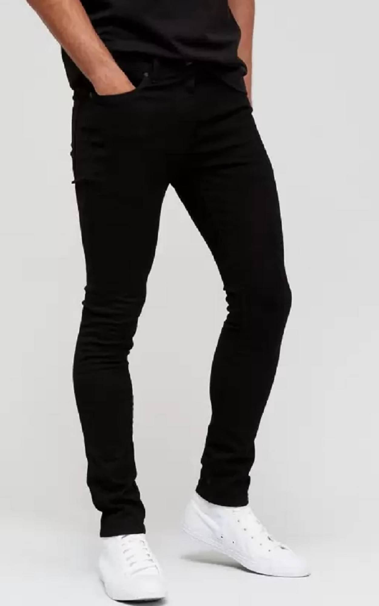 POKHINDA Skinny Fit Basic Men's Jeans - Black ( Pack of 1 )     			POKHINDA Skinny Fit Basic Men's Jeans - Black ( Pack of 1 )