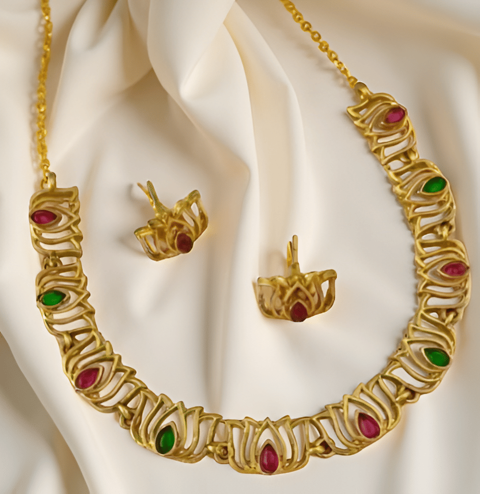     			Padmawati Multicolor Alloy Necklace Set ( Pack of 1 )
