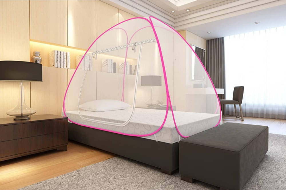     			SIFRA - Multi Polycotton Tent Mosquito Net ( Pack of 1 )