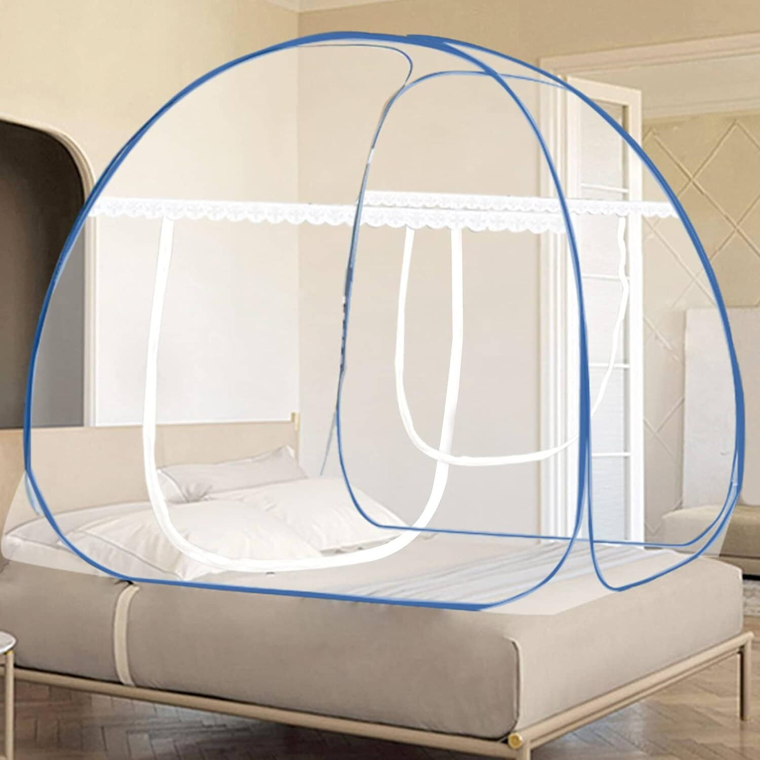     			SIFRA - Multi Polycotton Tent Mosquito Net ( Pack of 1 )