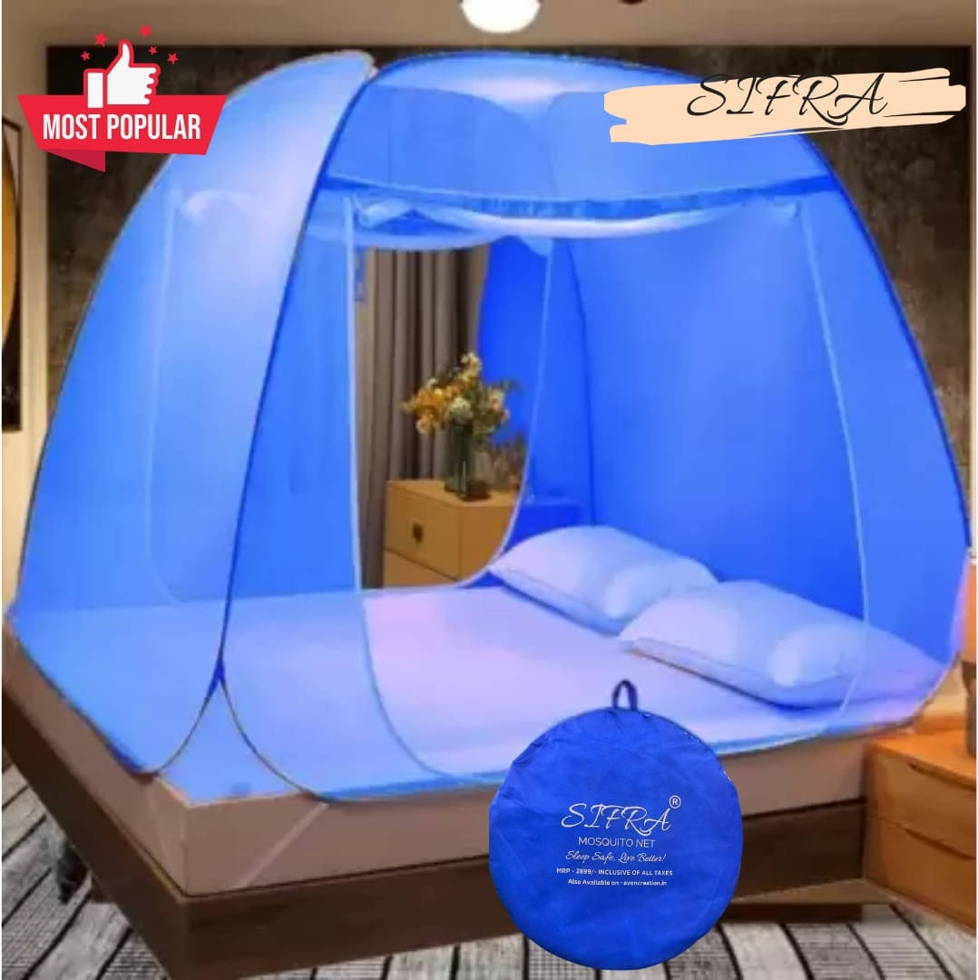     			SIFRA - Multi Polycotton Tent Mosquito Net ( Pack of 1 )