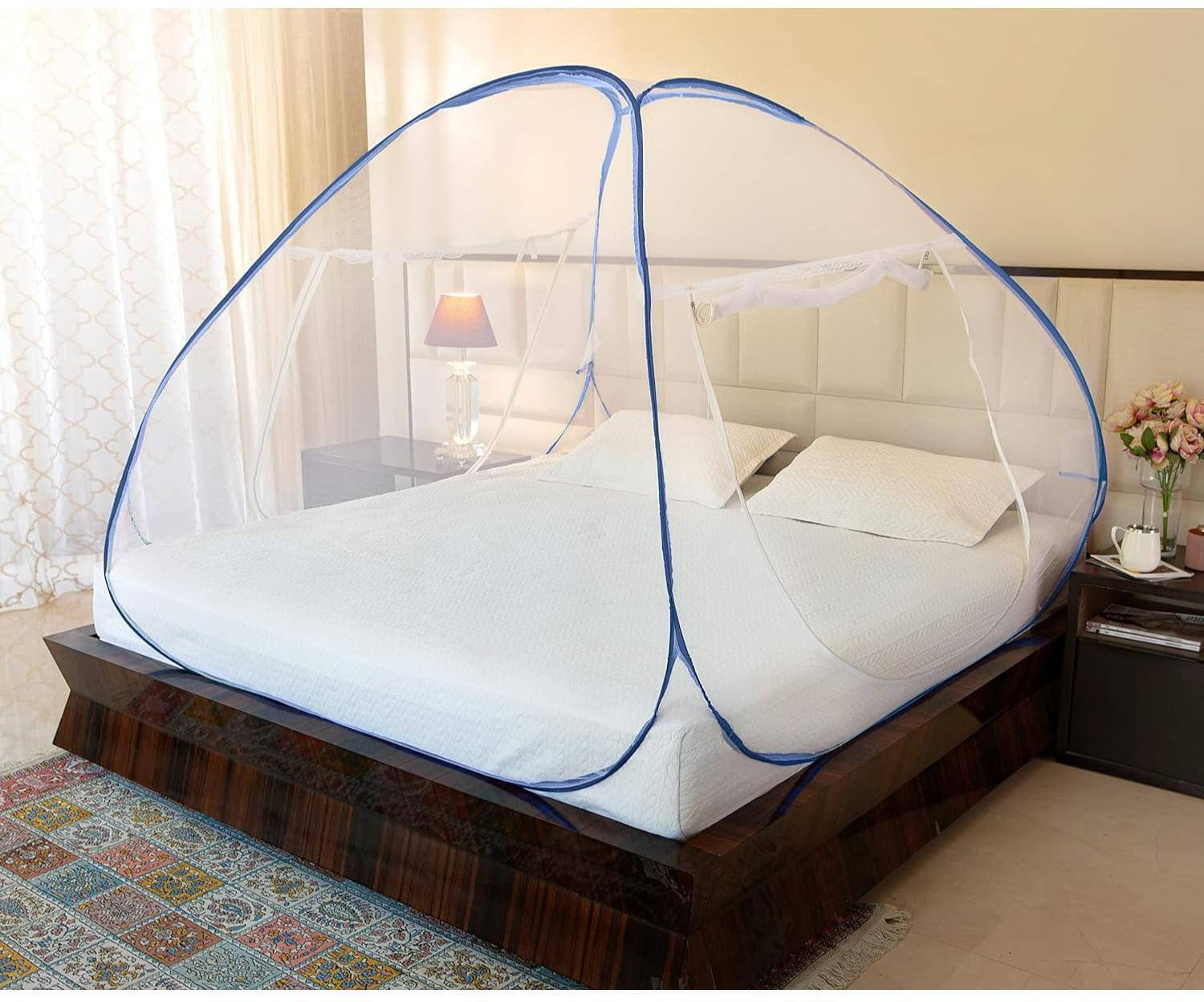     			SIFRA - Multi Polycotton Tent Mosquito Net ( Pack of 1 )