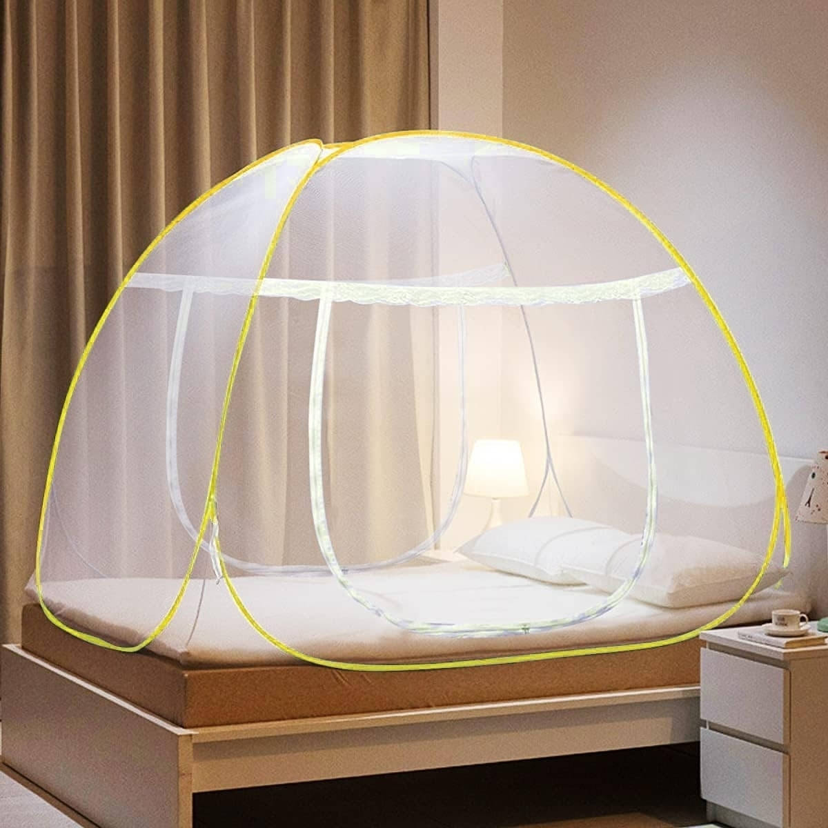     			SIFRA - Multi Polycotton Tent Mosquito Net ( Pack of 1 )