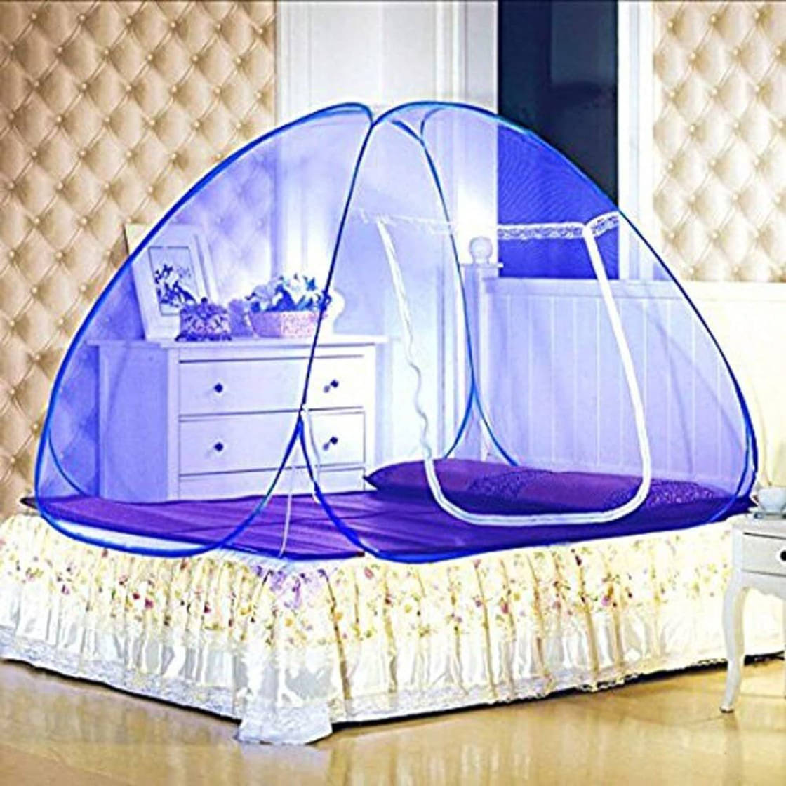     			SIFRA - Multi Polycotton Tent Mosquito Net ( Pack of 1 )