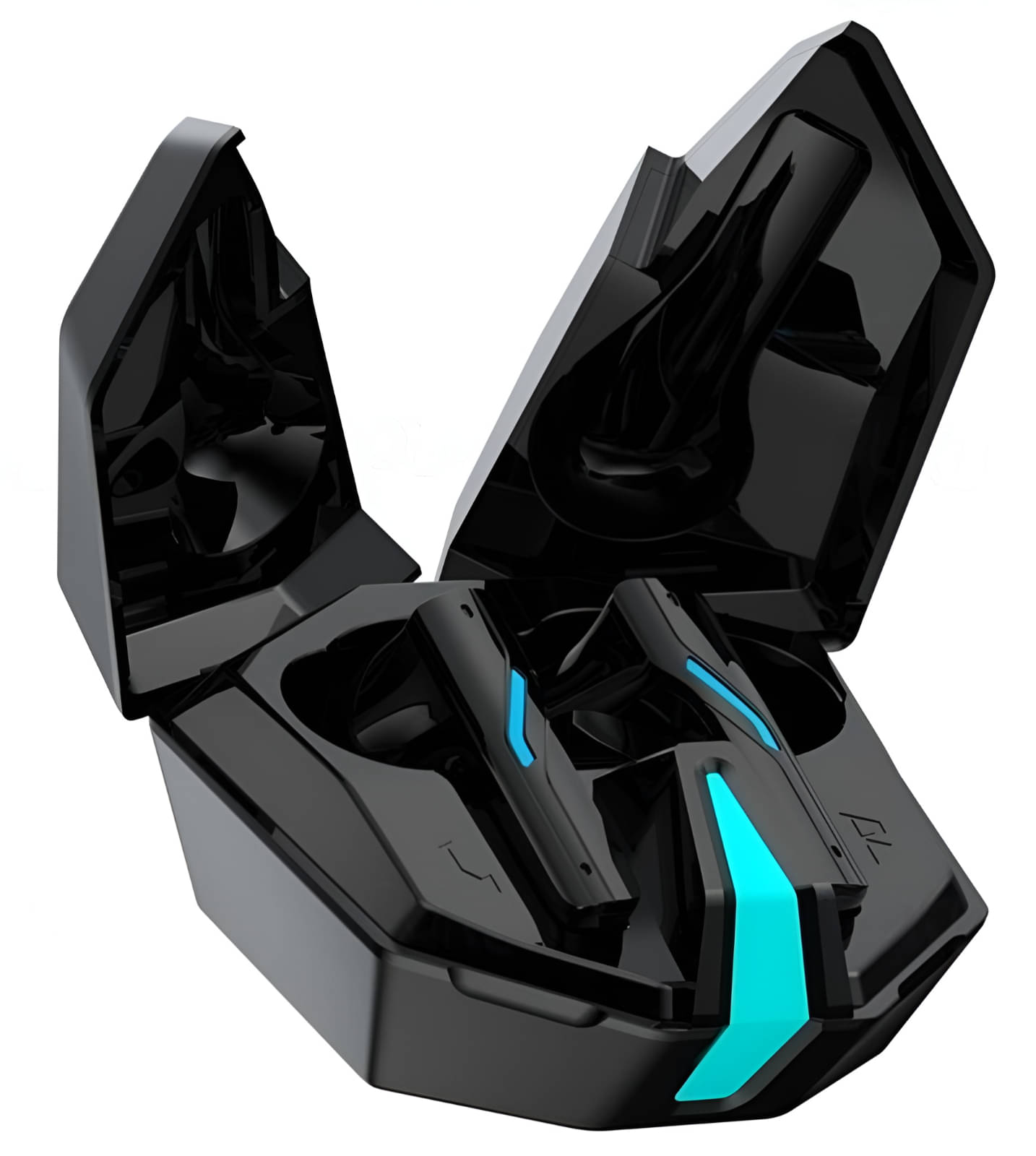     			VEHOP Wing Truly Wireless Earbuds TWS | ~32dB ANC & Transparency Mode | Upto 50Hrs Playtime | Bluetooth V5.4 | Quad Mics with AI-ENC | 40ms Low Latency Gaming | Breathing LED Lights