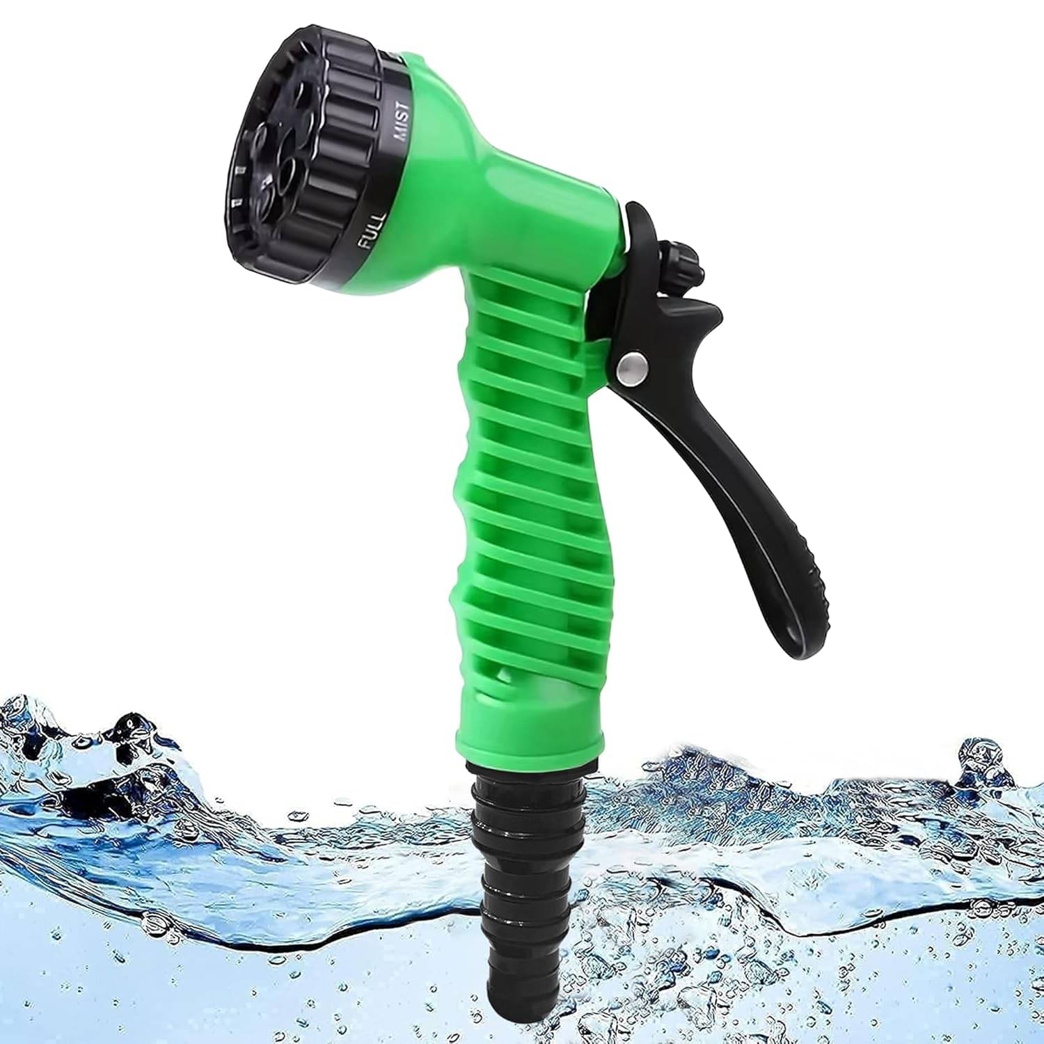     			WHIMSICAL WONDERS Plastic Garden Hose Spray, Washing Car 7 Different Sprays, Watering Garden, Wash Car, Gardening & Homes Gun Nozzle, 7 Mode Spray Pack of 1
