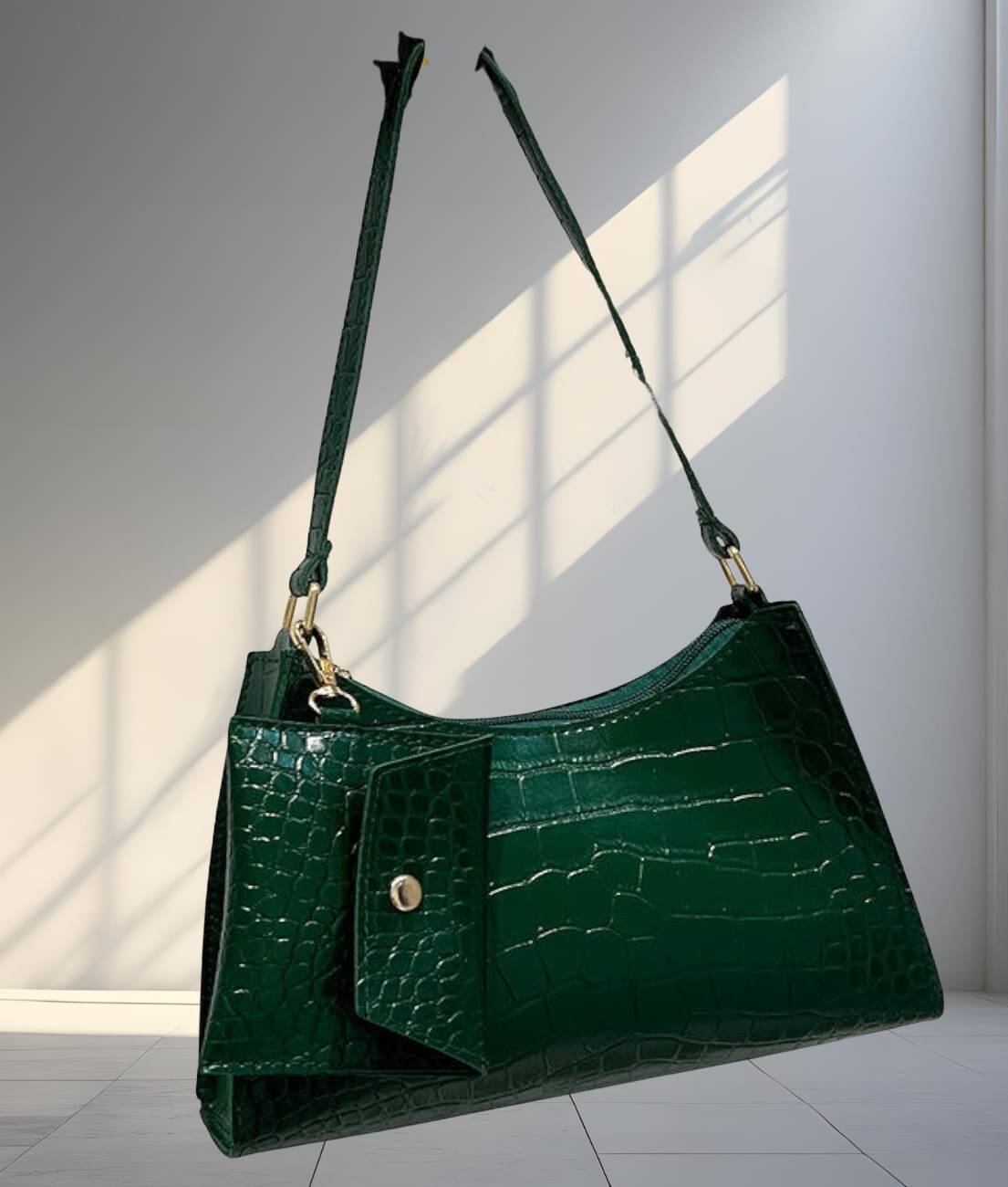     			gufrina Shoulder Bag PU Set of 1 ( Green )