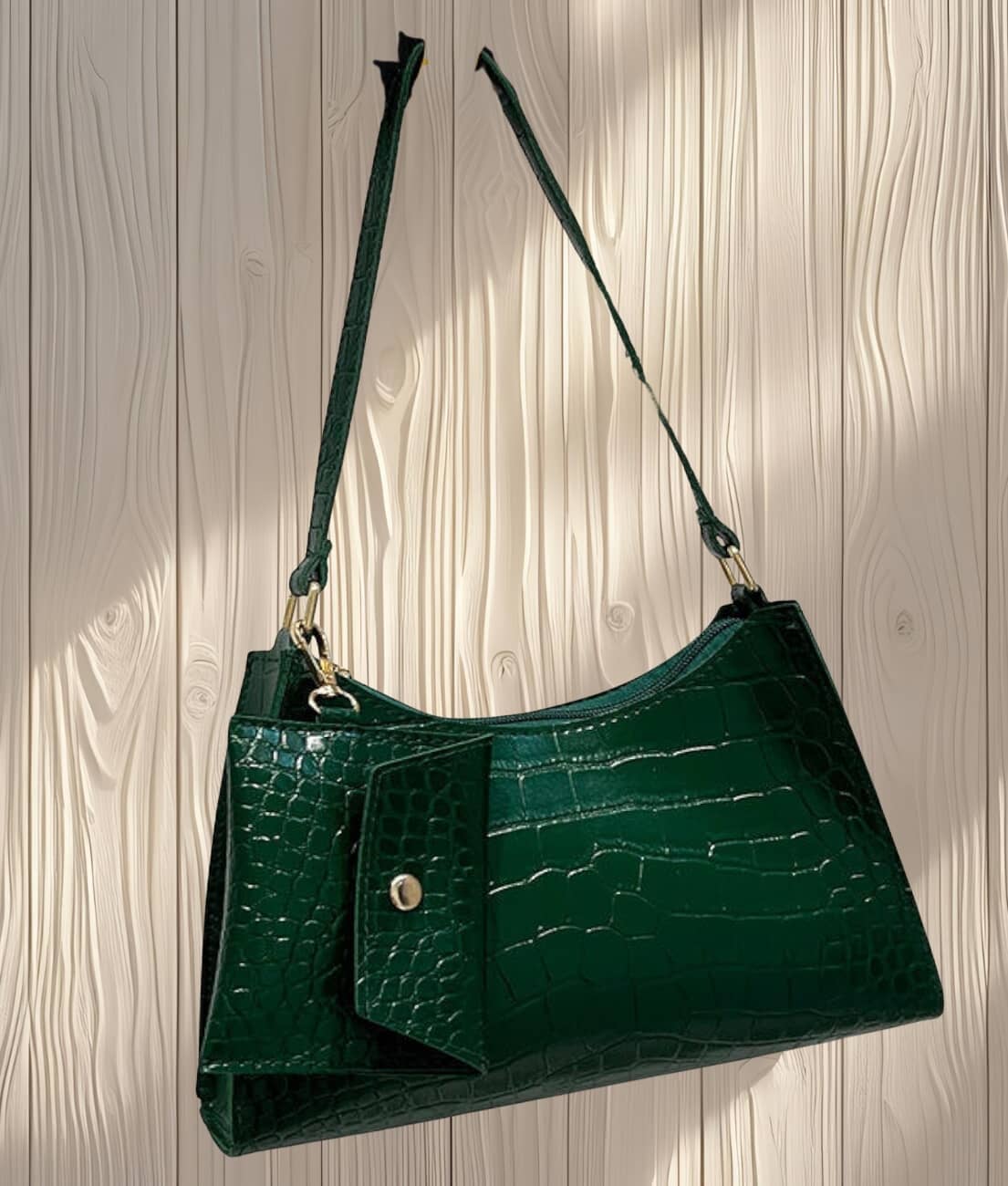 gufrina Shoulder Bag PU Set of 1 ( Green ) - Handbags | Buy online on ZillyBuy