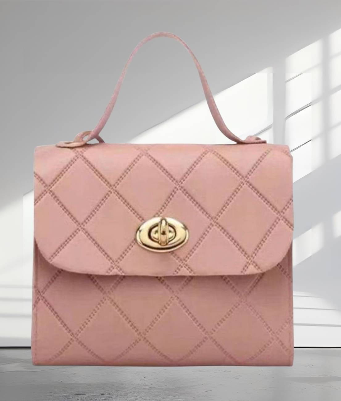     			gufrina Sling Bag PU Set of 1 ( Peach )