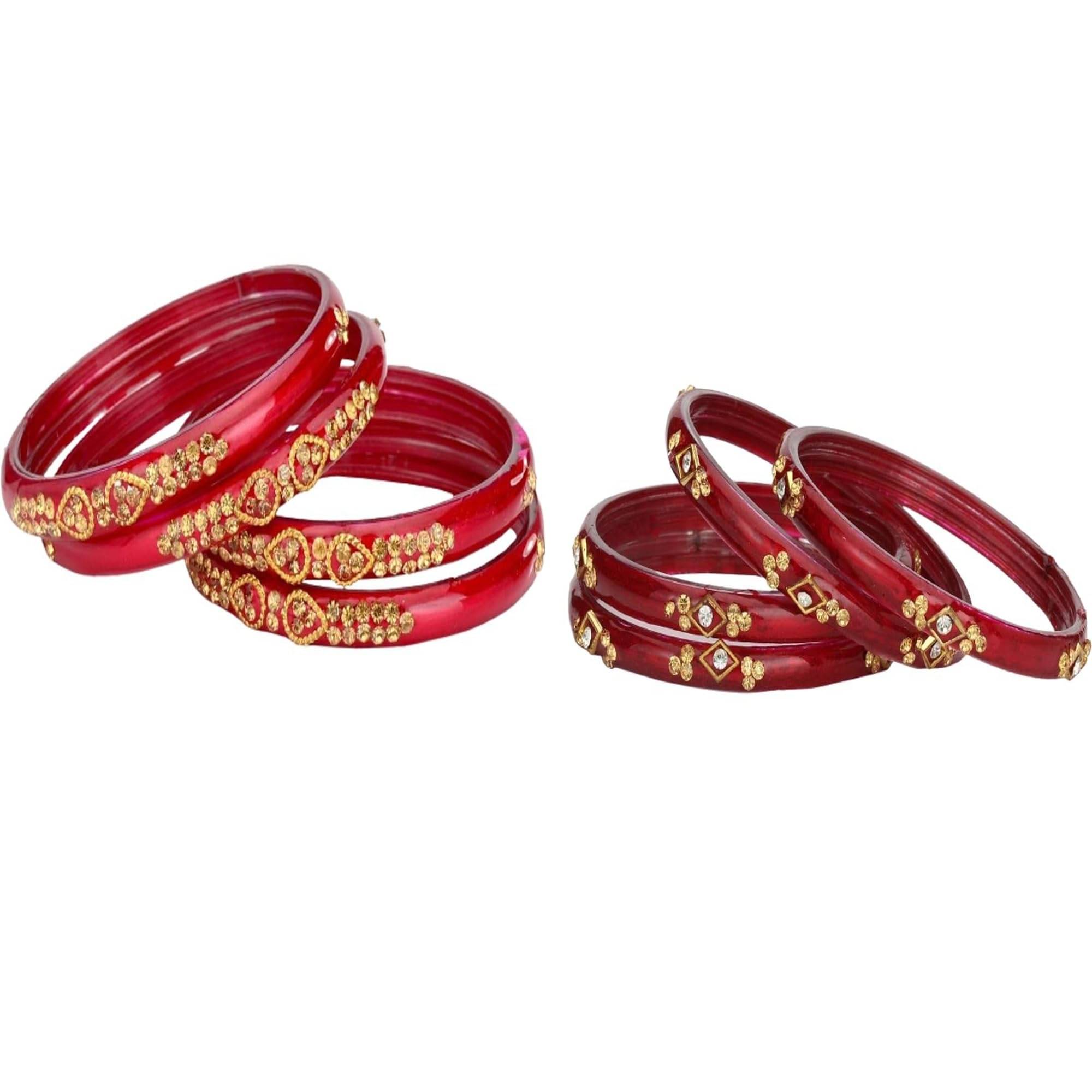     			AFAST Multicolor Bangle Set ( Pack of 2 )