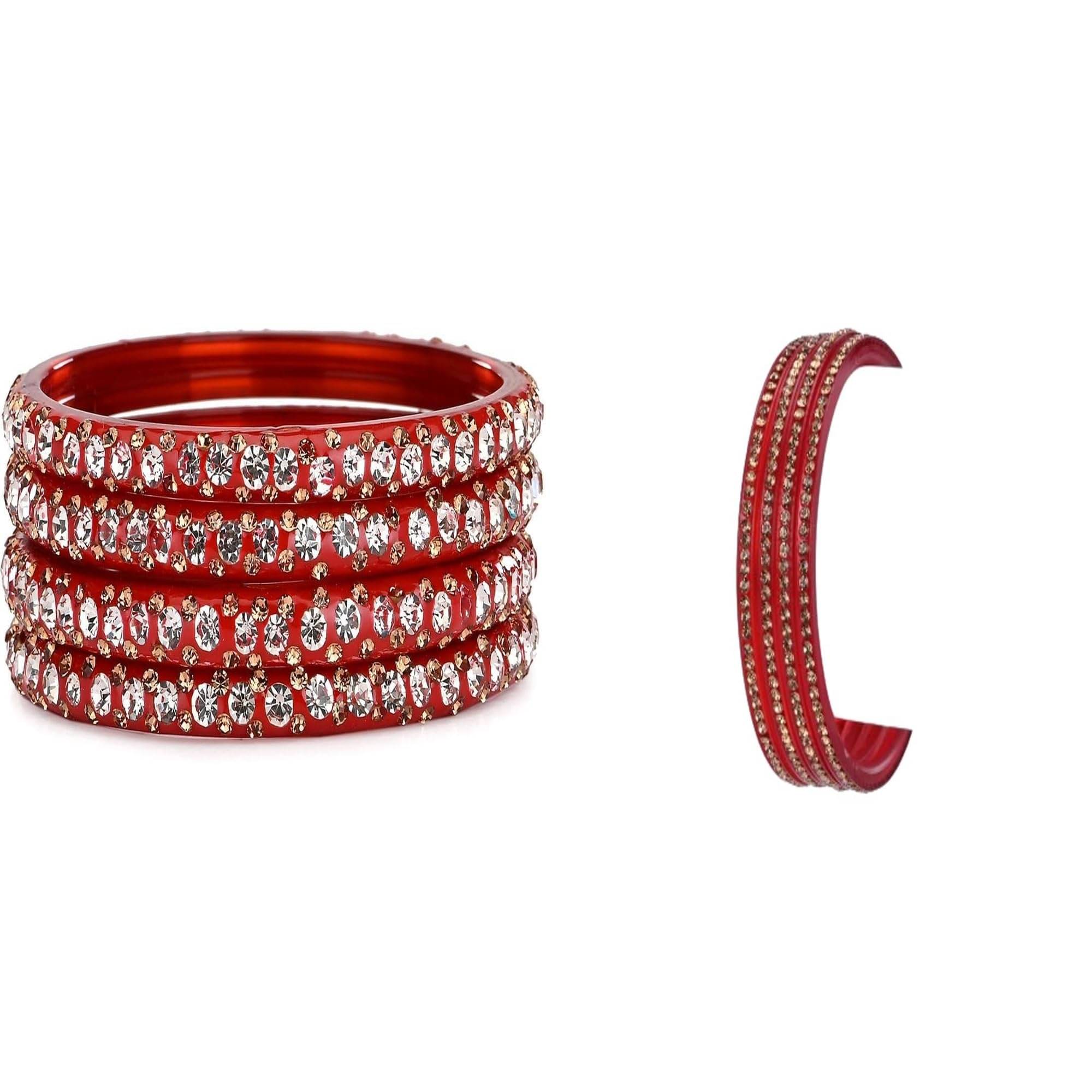    			AFAST Multicolor Bangle Set ( Pack of 2 )