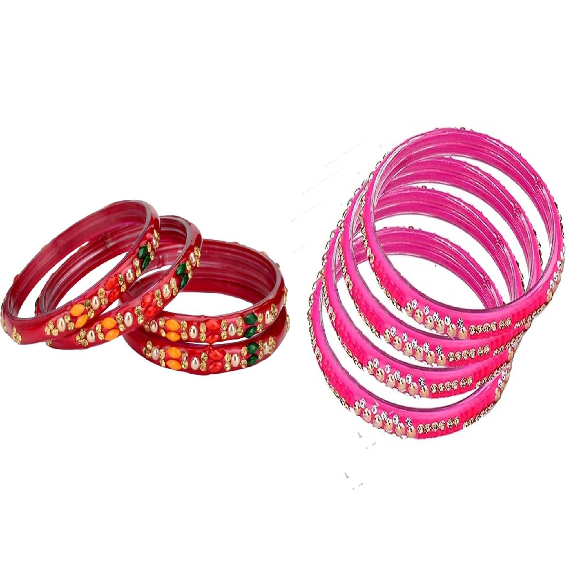 AFAST Multicolor Bangle Set ( Pack of 2 )     			AFAST Multicolor Bangle Set ( Pack of 2 )