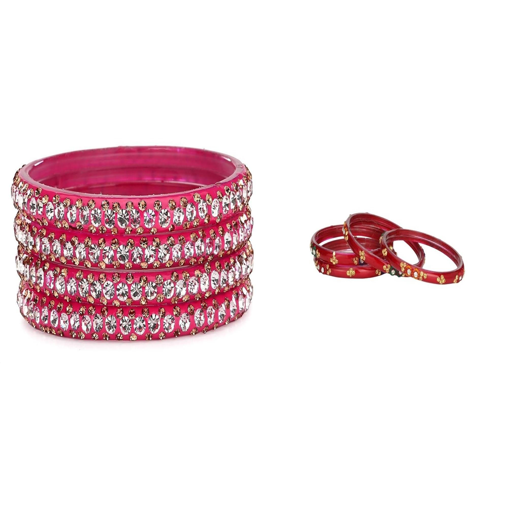     			AFAST Multicolor Bangle Set ( Pack of 2 )