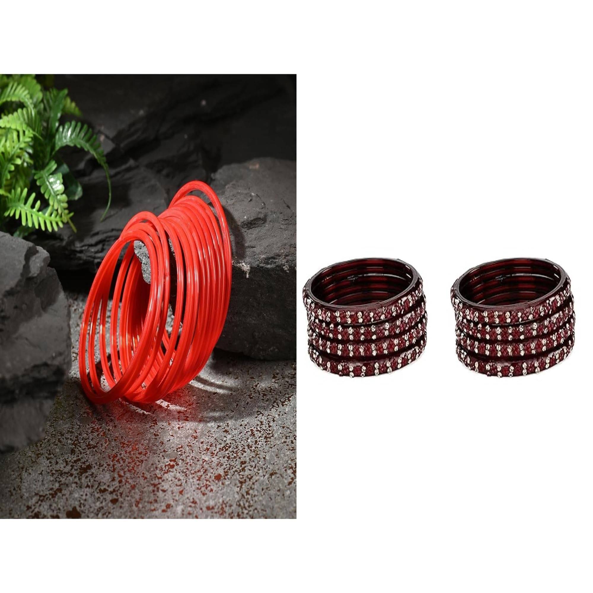 AFAST Multicolor Bangle Set ( Pack of 2 ) AFAST Multicolor Bangle Set ( Pack of 2 )