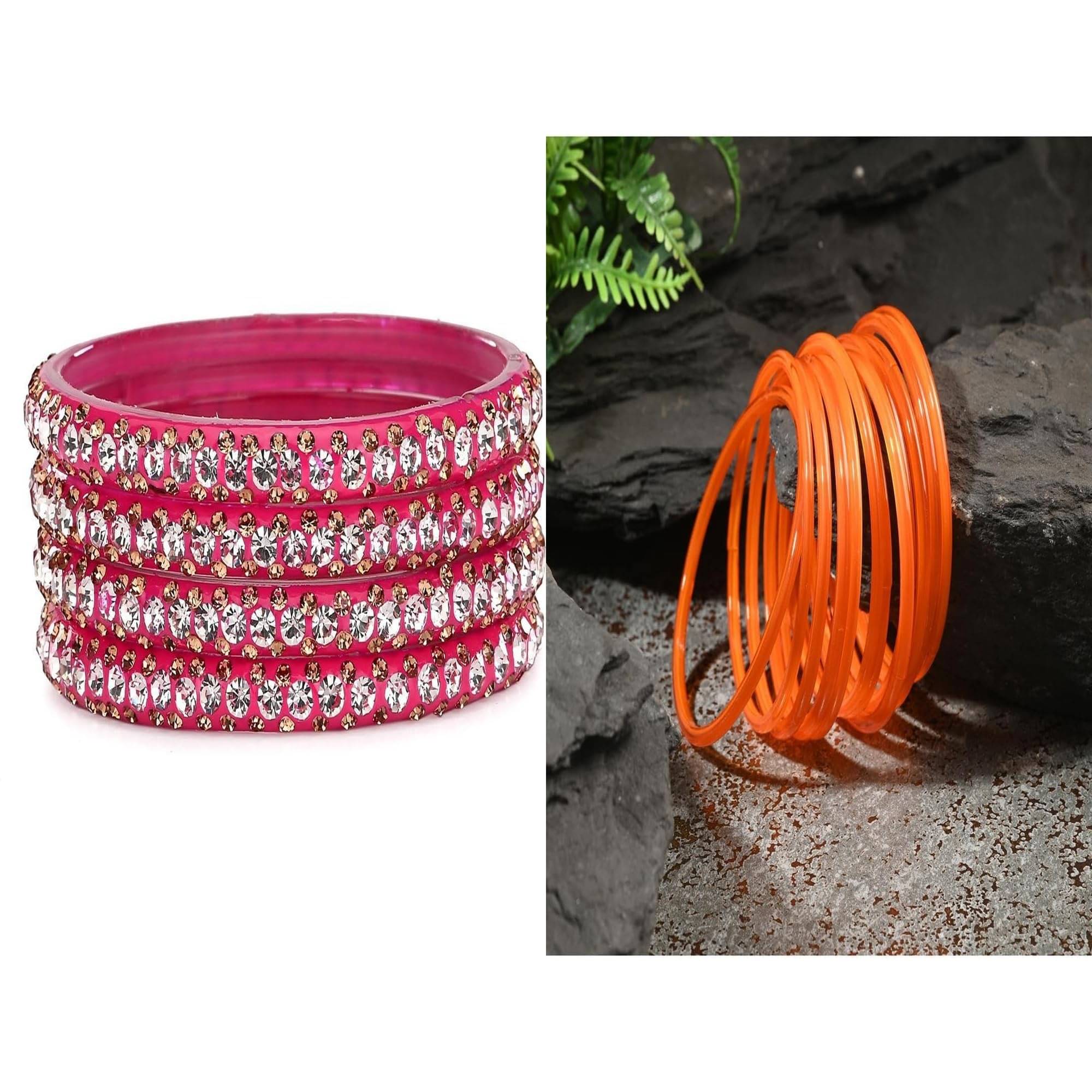     			AFAST Multicolor Bangle Set ( Pack of 2 )