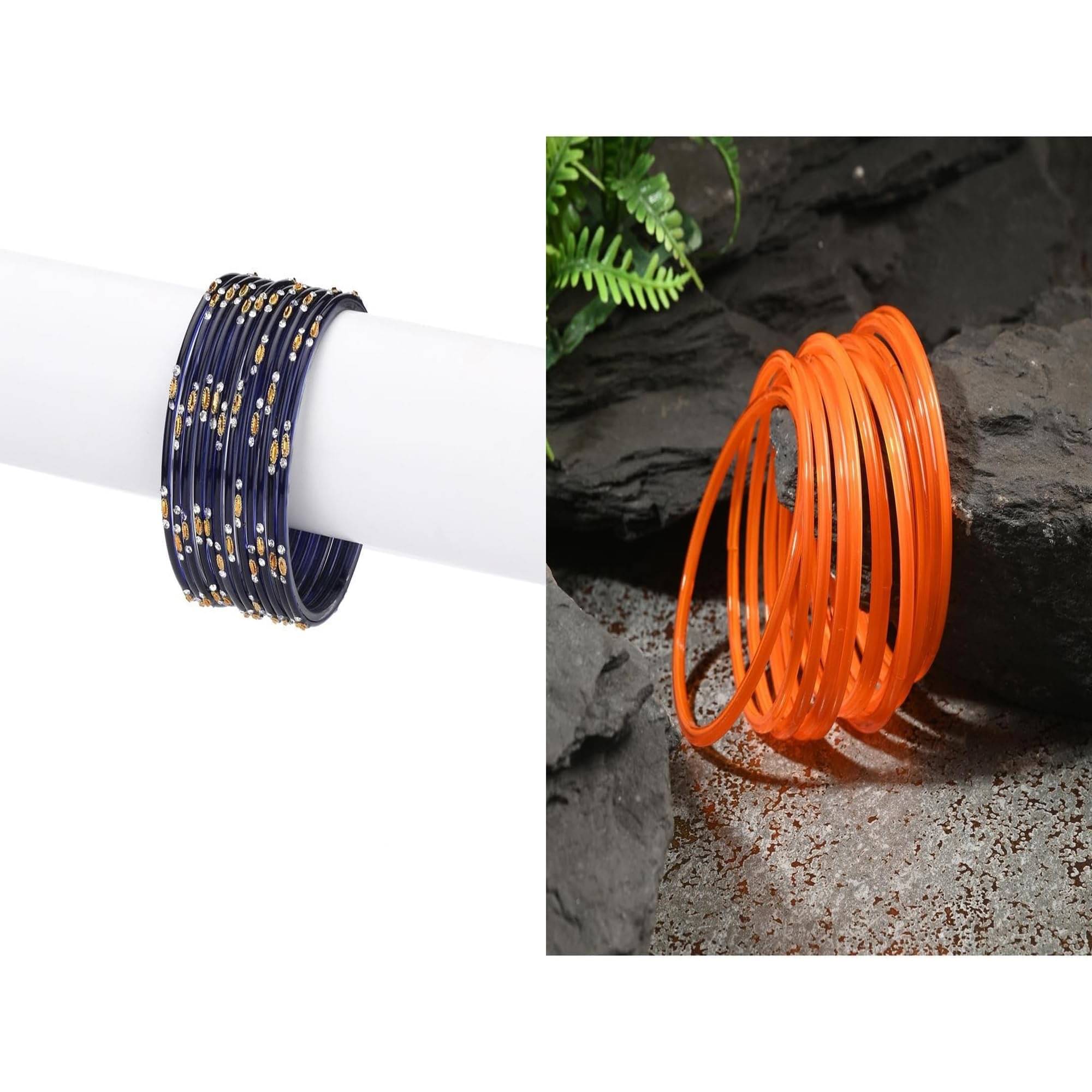     			AFAST Multicolor Bangle Set ( Pack of 2 )