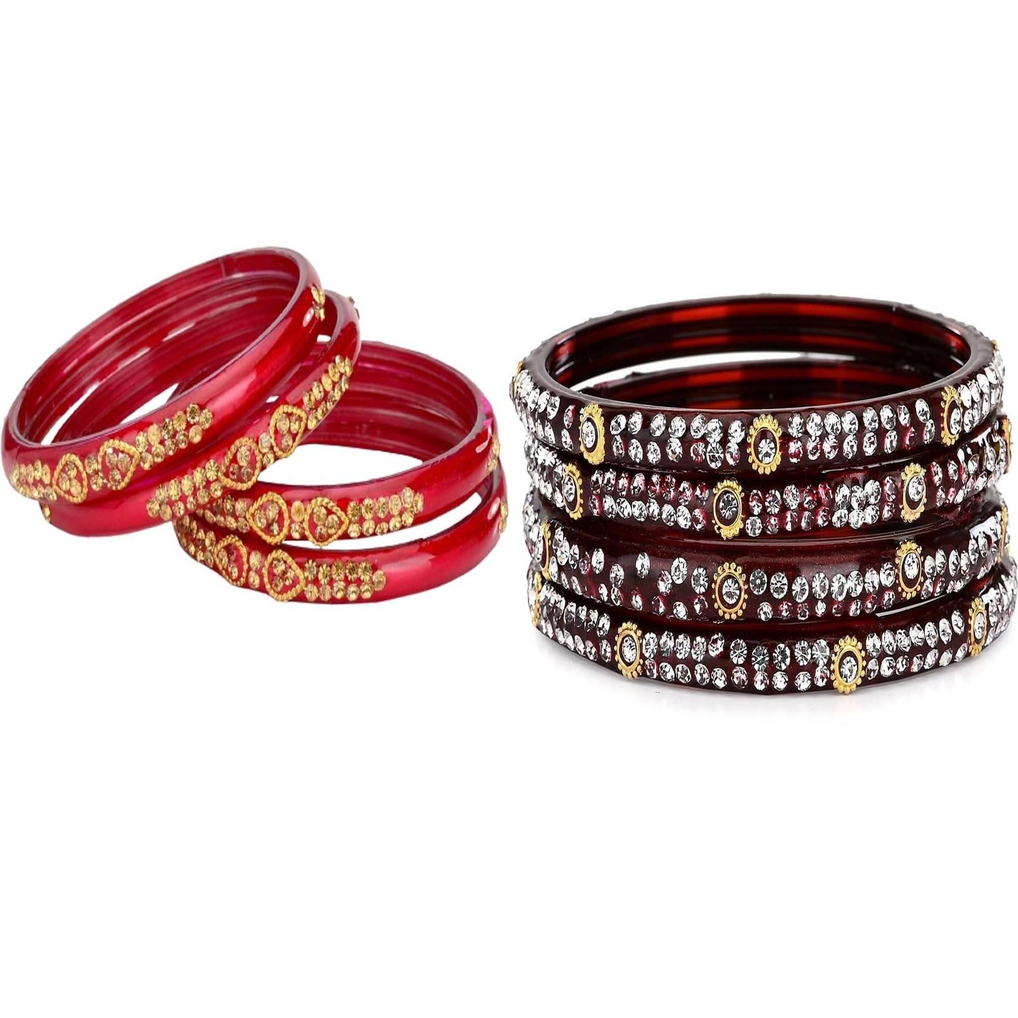 AFAST Multicolor Bangle Set ( Pack of 2 ) AFAST Multicolor Bangle Set ( Pack of 2 )