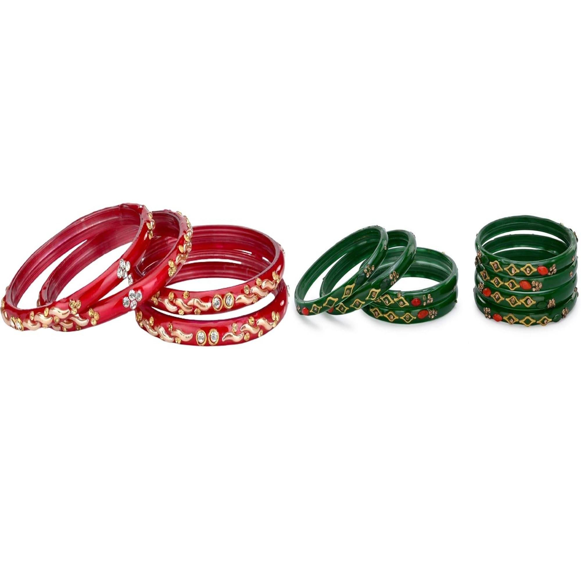     			AFAST Multicolor Bangle Set ( Pack of 2 )