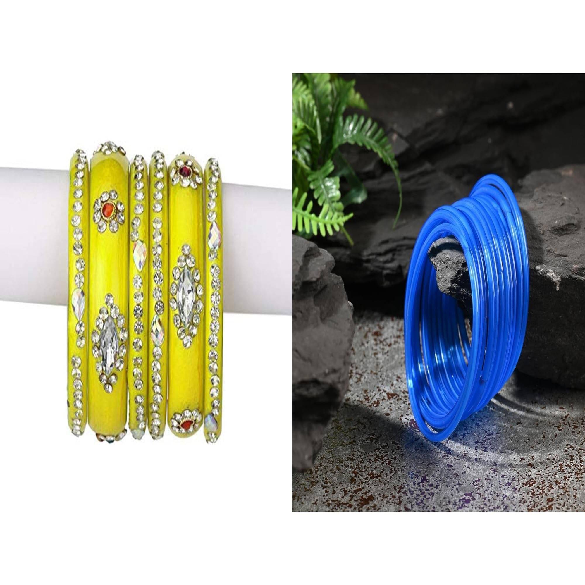 AFAST Multicolor Bangle Set ( Pack of 2 ) AFAST Multicolor Bangle Set ( Pack of 2 )