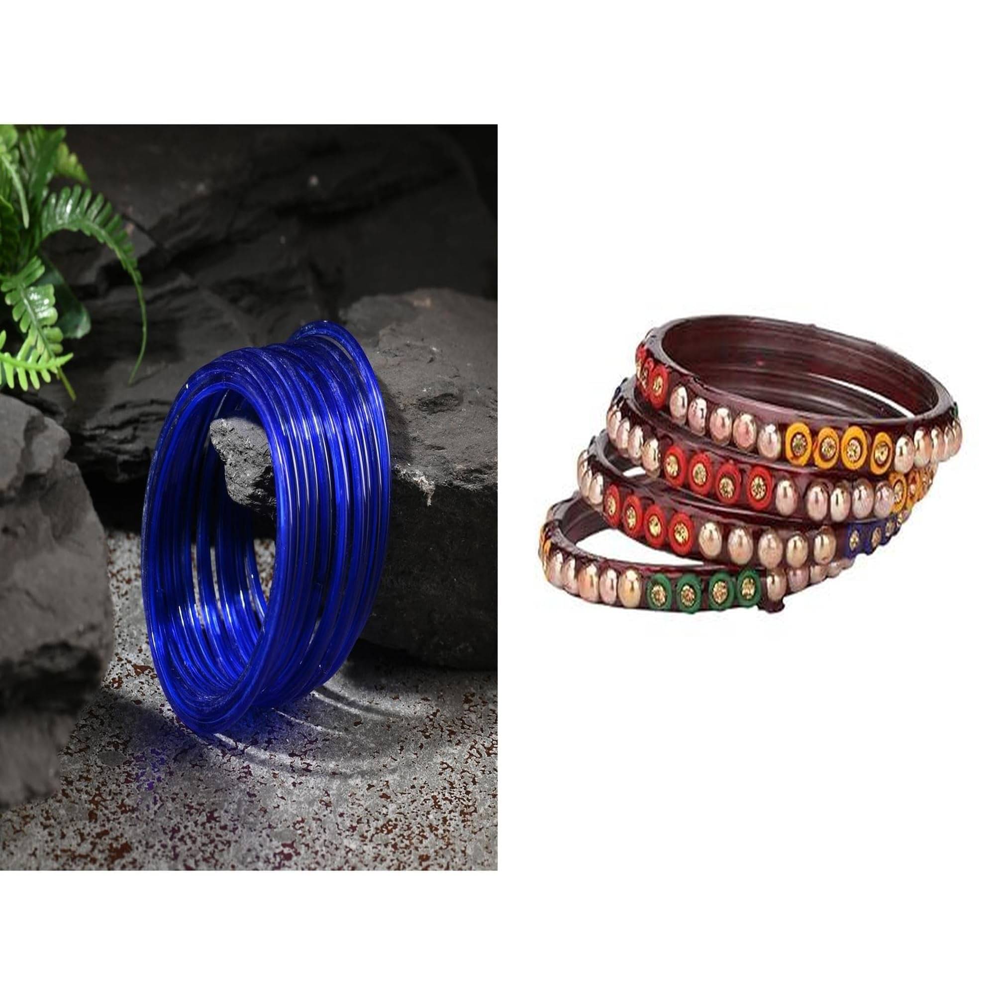     			AFAST Multicolor Bangle Set ( Pack of 2 )