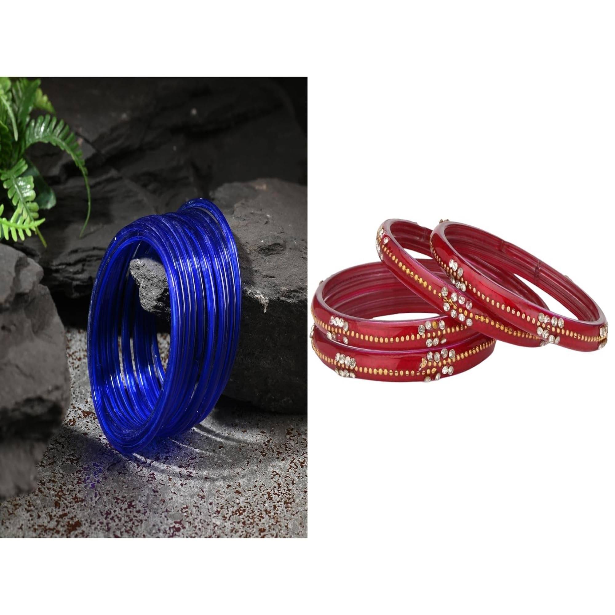 AFAST Multicolor Bangle Set ( Pack of 2 ) AFAST Multicolor Bangle Set ( Pack of 2 )