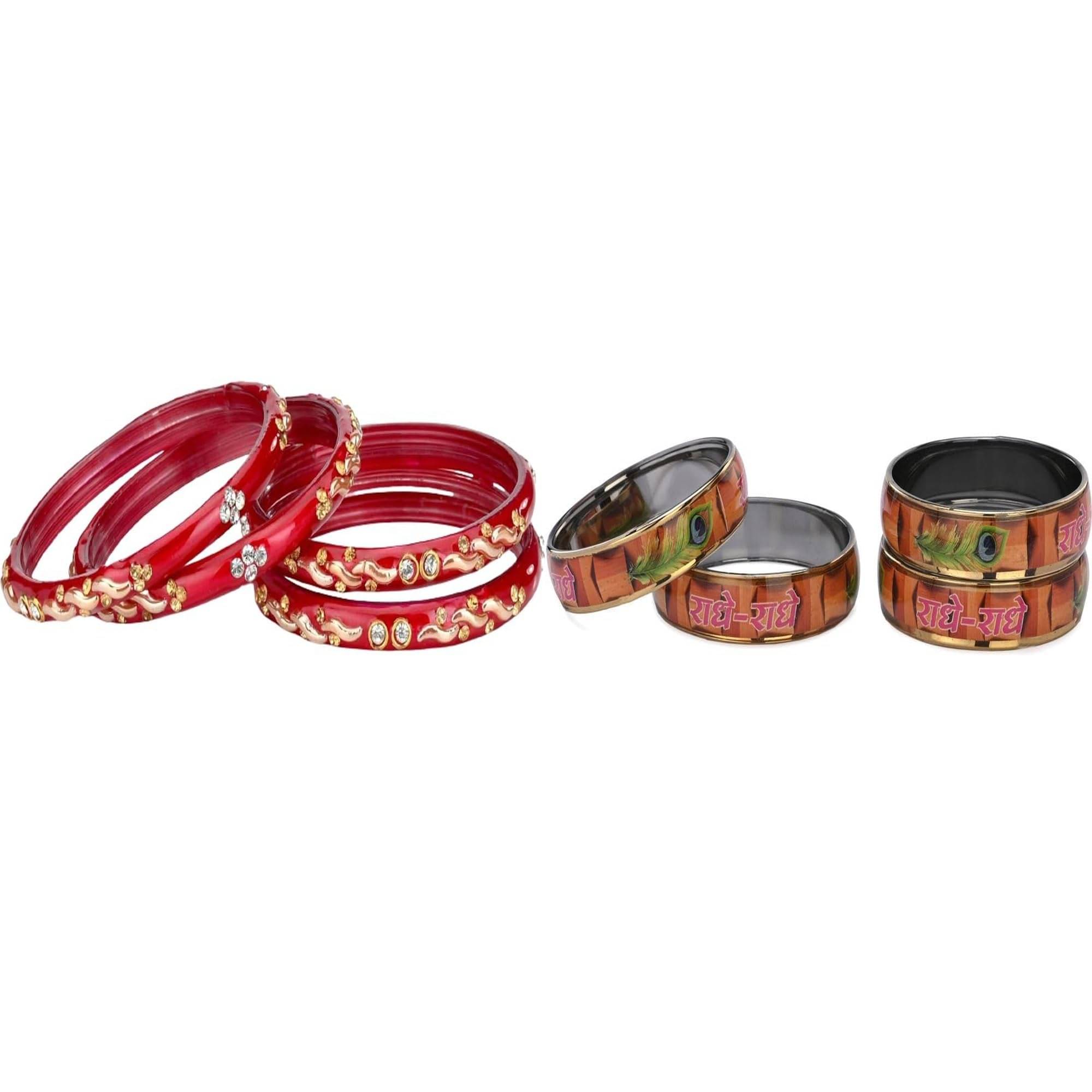     			AFAST Multicolor Bangle Set ( Pack of 2 )