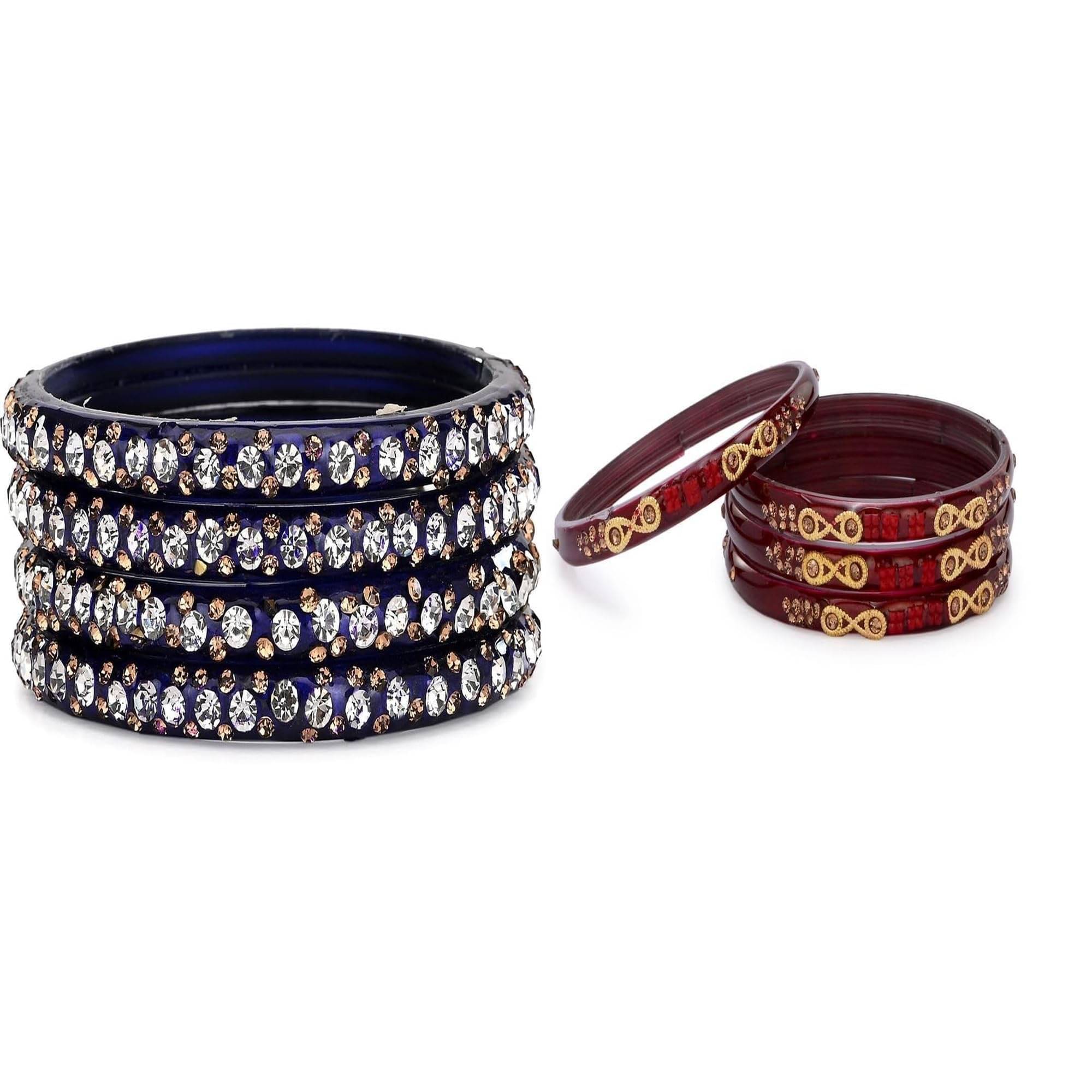     			AFAST Multicolor Bangle Set ( Pack of 2 )