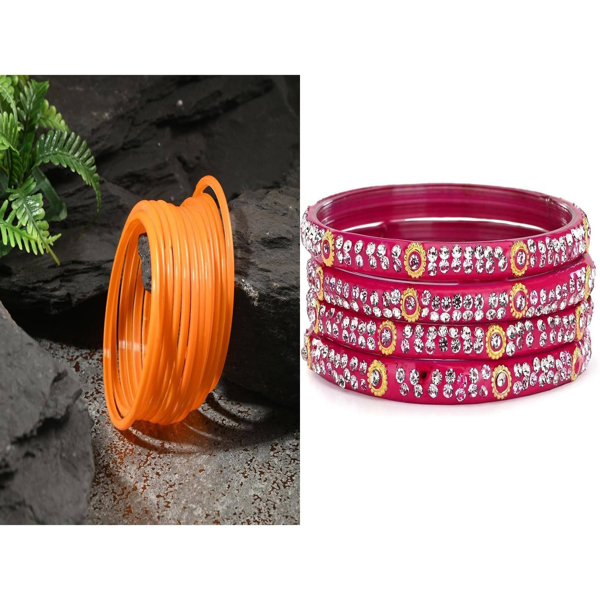 AFAST Multicolor Bangle Set ( Pack of 2 )     			AFAST Multicolor Bangle Set ( Pack of 2 )