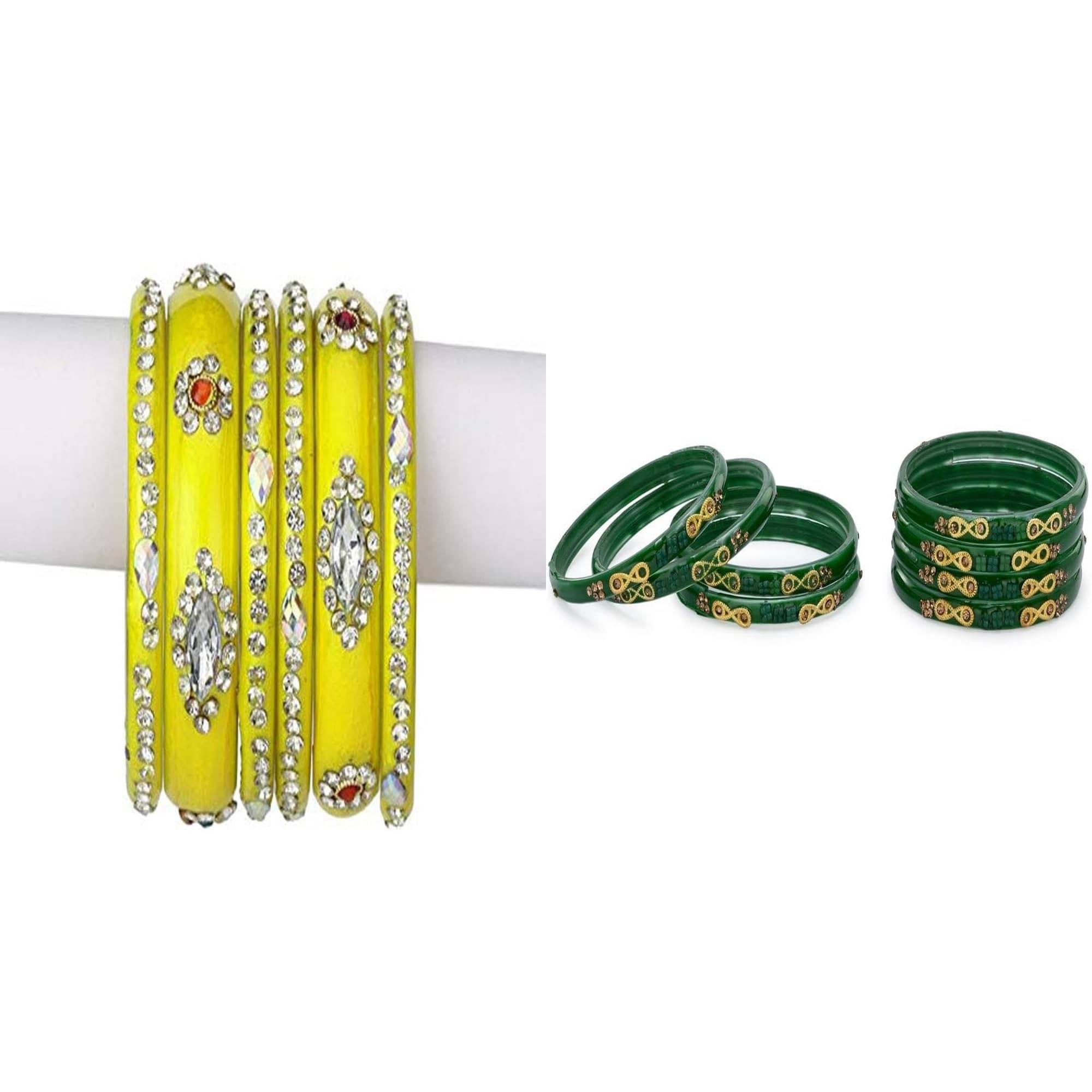 AFAST Multicolor Bangle Set ( Pack of 2 ) AFAST Multicolor Bangle Set ( Pack of 2 )