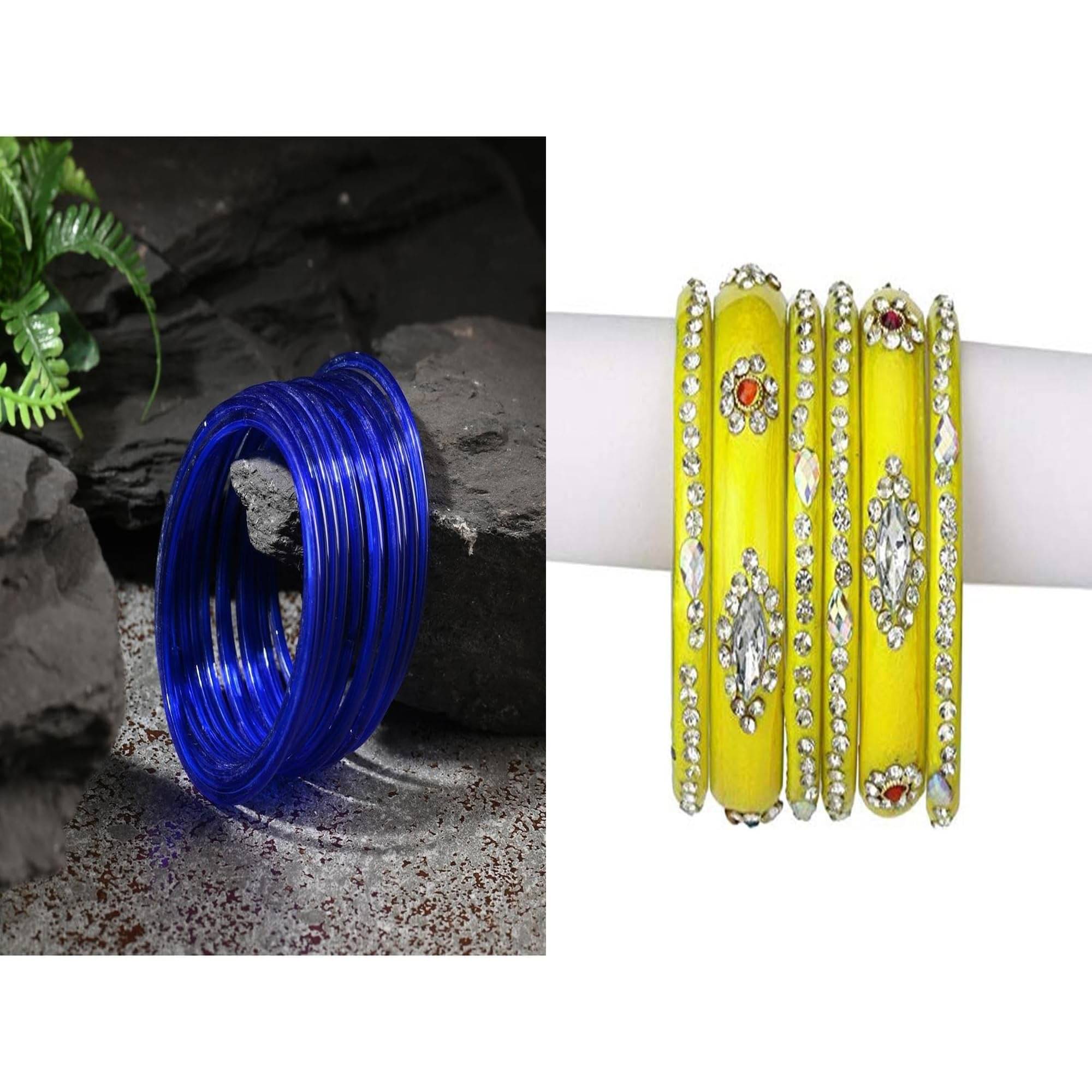 AFAST Multicolor Bangle Set ( Pack of 2 ) AFAST Multicolor Bangle Set ( Pack of 2 )