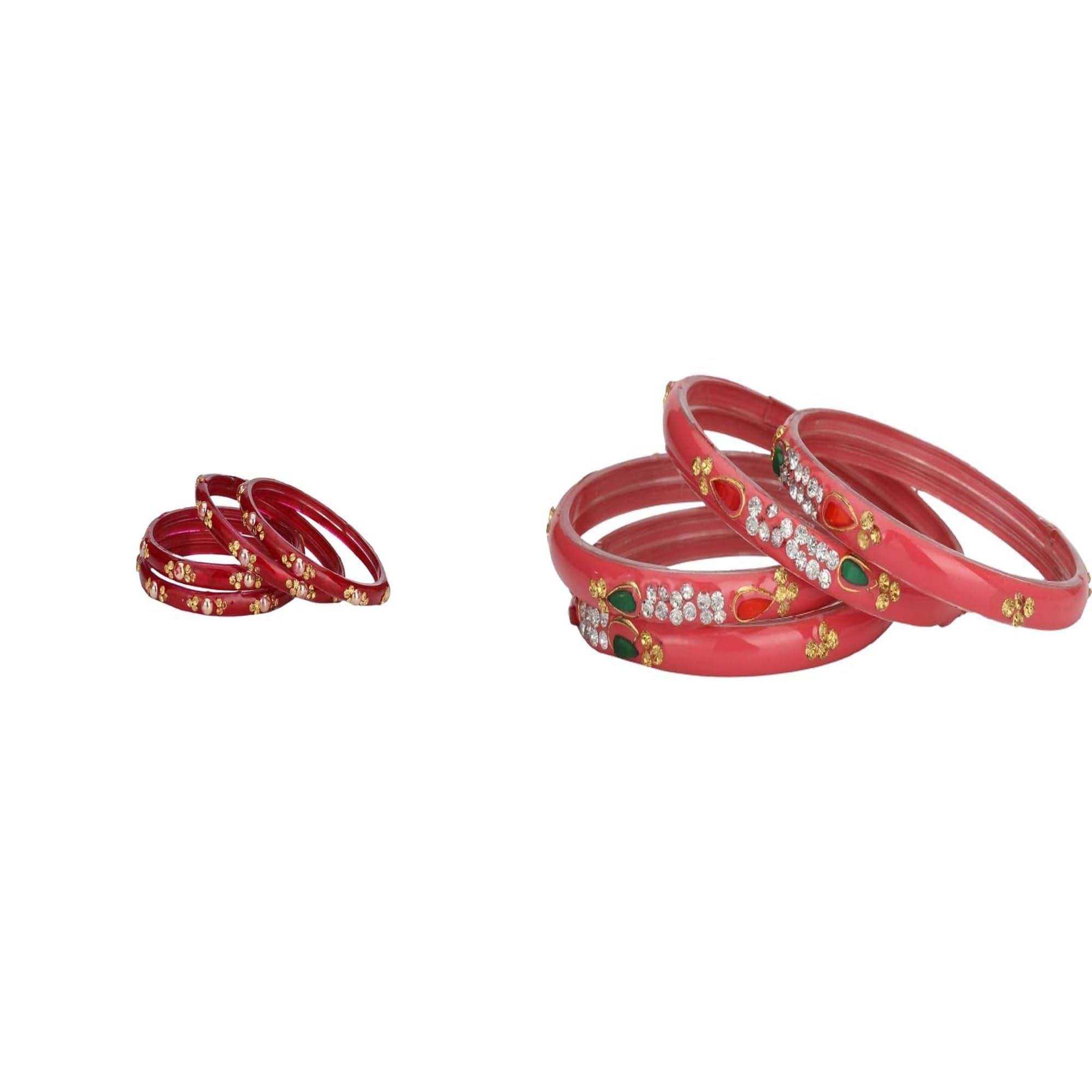     			AFAST Multicolor Bangle Set ( Pack of 2 )