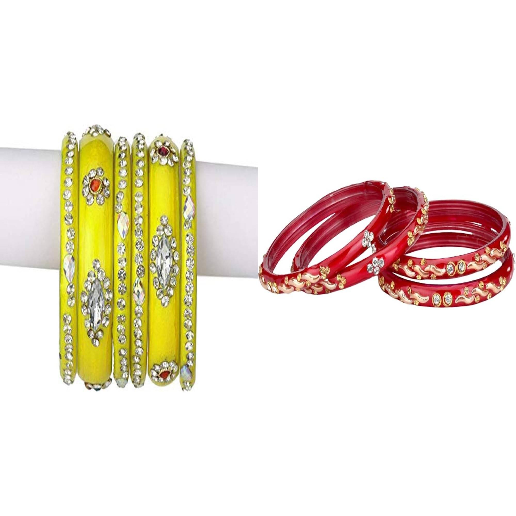 AFAST Multicolor Bangle Set ( Pack of 2 ) AFAST Multicolor Bangle Set ( Pack of 2 )