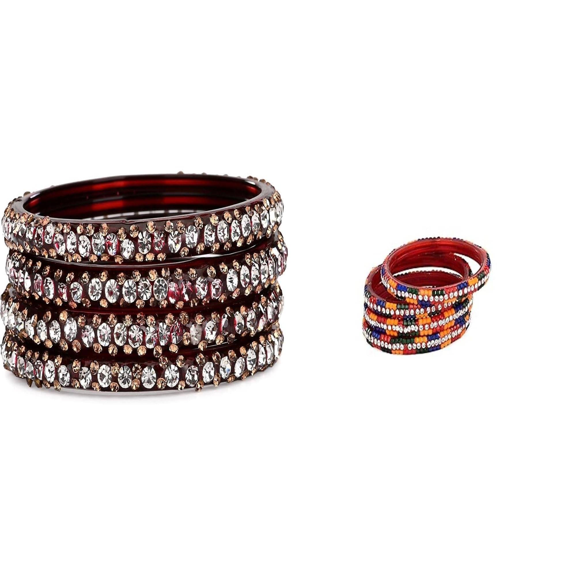AFAST Multicolor Bangle Set ( Pack of 2 ) AFAST Multicolor Bangle Set ( Pack of 2 )