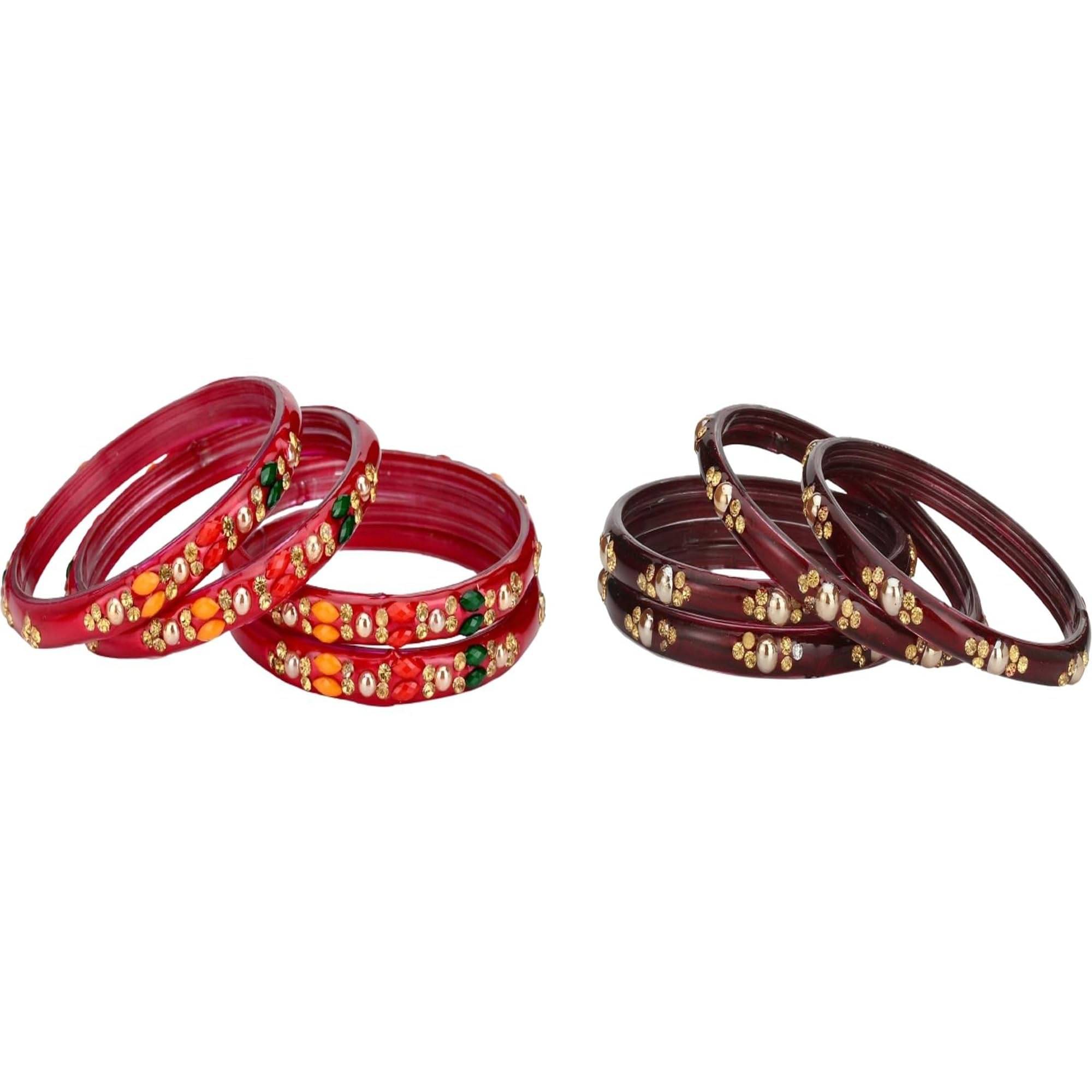 AFAST Multicolor Bangle Set ( Pack of 2 ) AFAST Multicolor Bangle Set ( Pack of 2 )