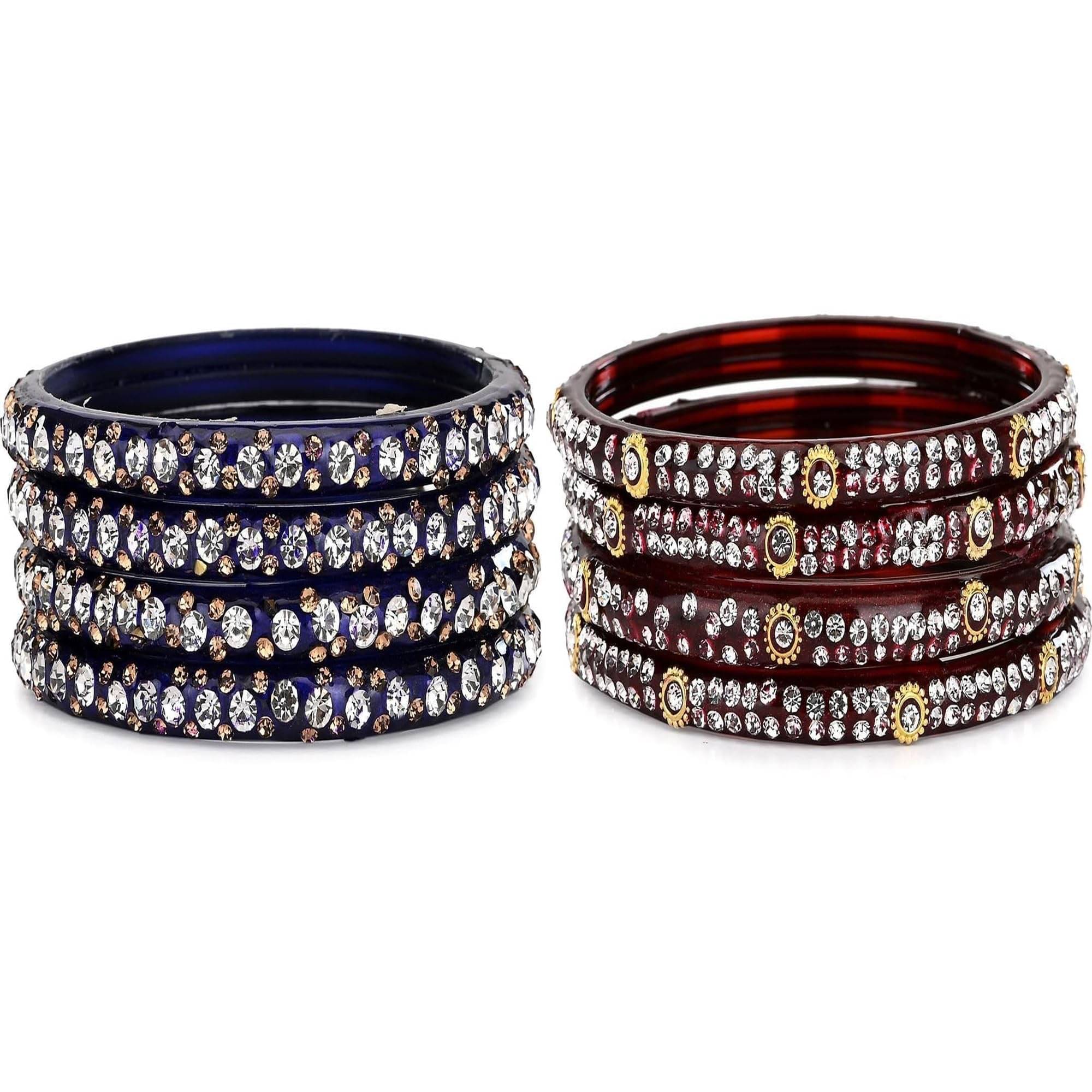 AFAST Multicolor Bangle Set ( Pack of 2 ) AFAST Multicolor Bangle Set ( Pack of 2 )