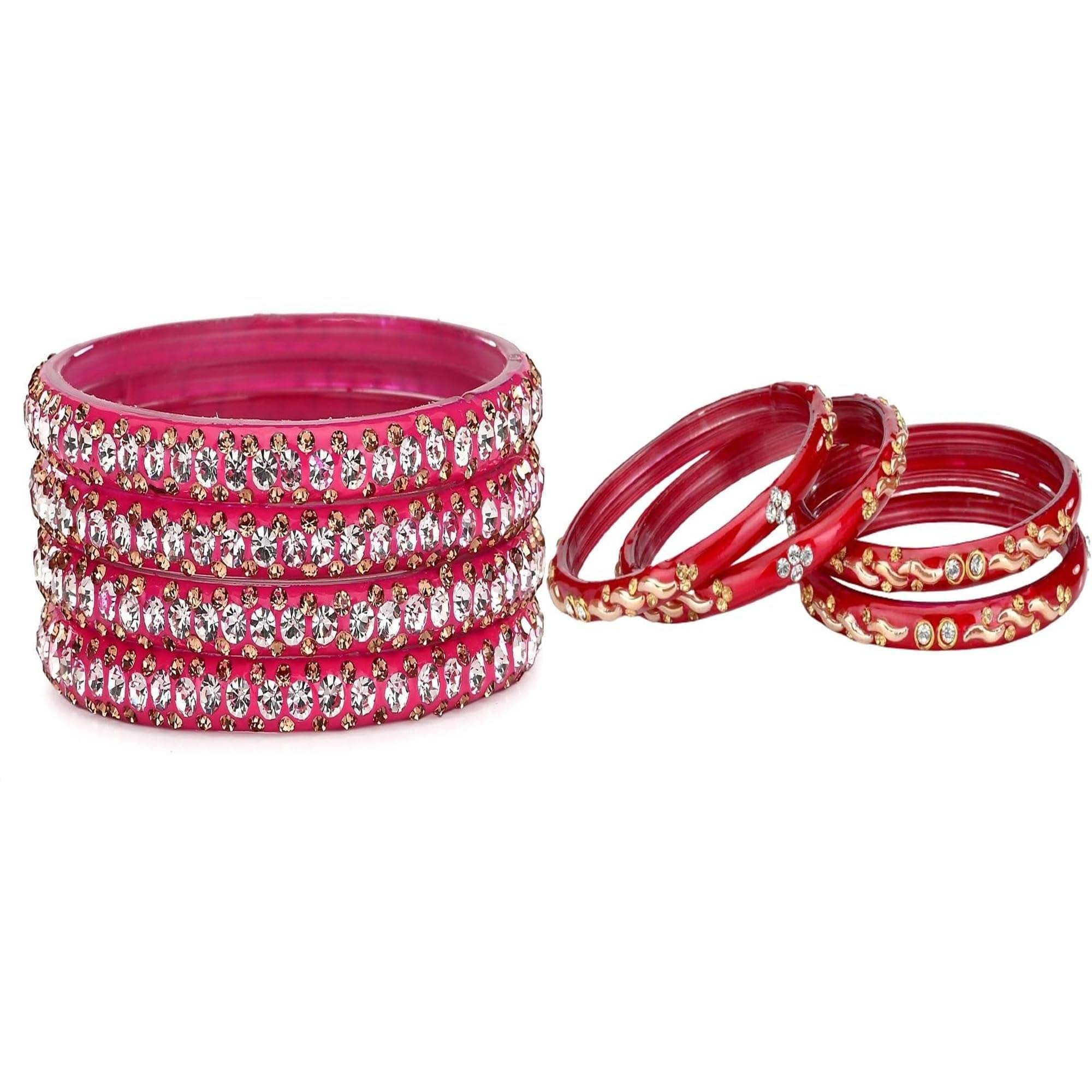 AFAST Multicolor Bangle Set ( Pack of 2 ) AFAST Multicolor Bangle Set ( Pack of 2 )