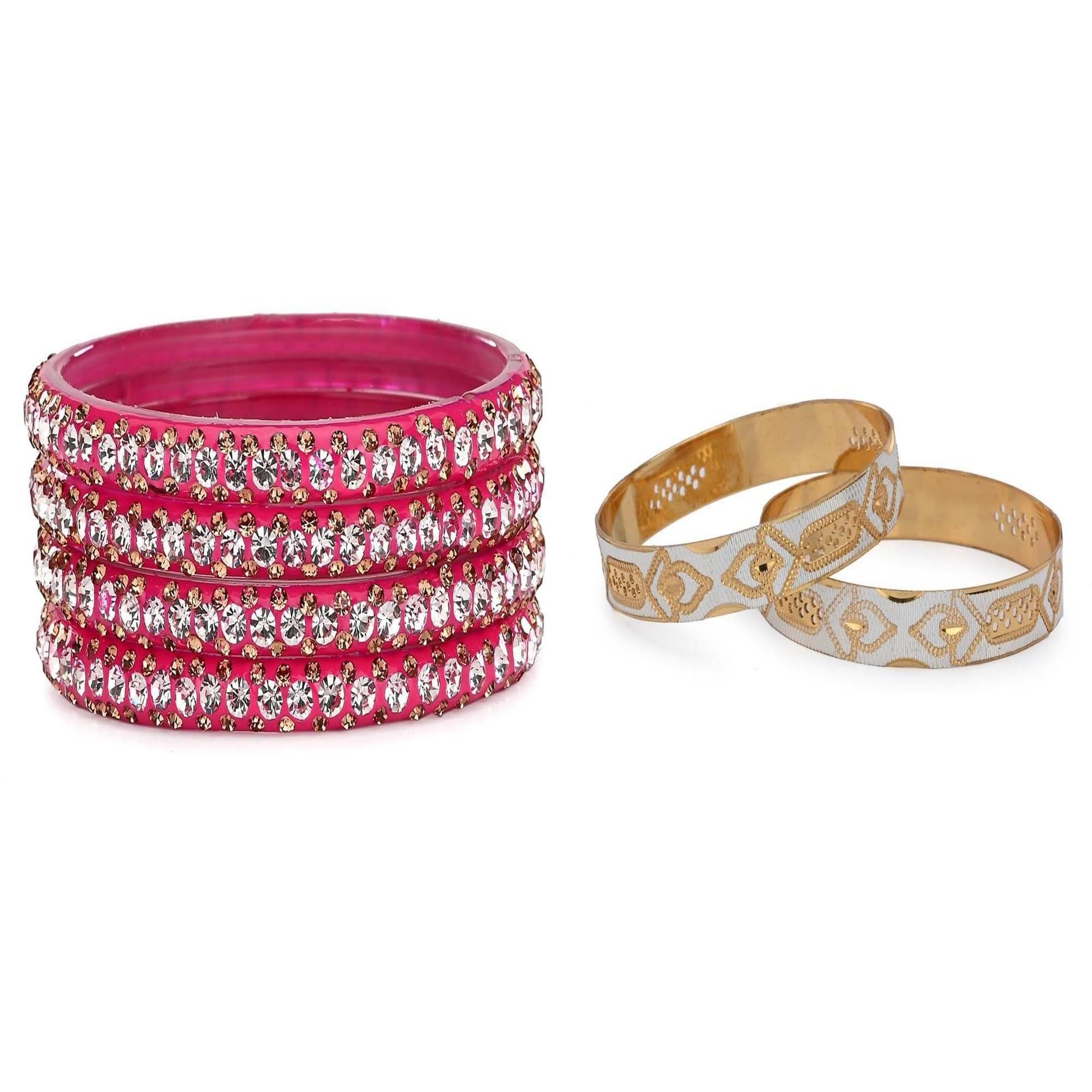     			AFAST Multicolor Bangle Set ( Pack of 2 )