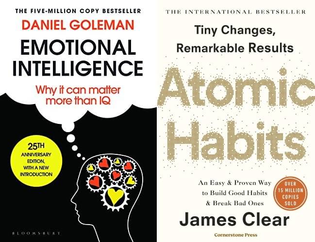     			Atomic Habits + Emotional Intelligence - Combo Of 2 Books