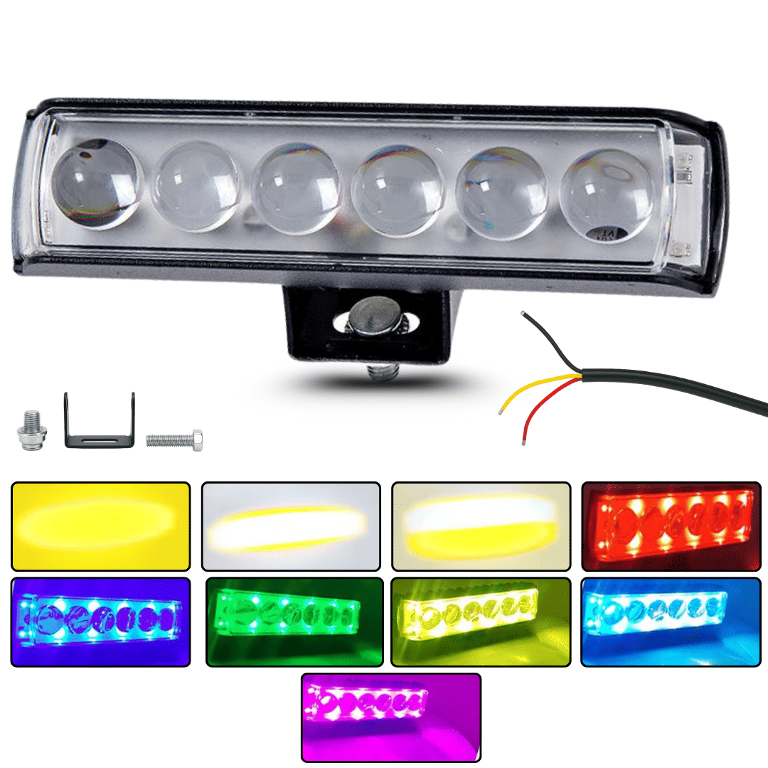     			AutoPowerz Front Left & Right Fog Light For All Car and Bike Models ( Single )