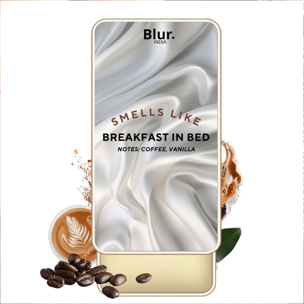 BLUR India Smells Like Breakfast In Bed Solid Perfume Notes: Coffee, Vanilla BLUR India Smells Like Breakfast In Bed Solid Perfume Notes: Coffee, Vanilla